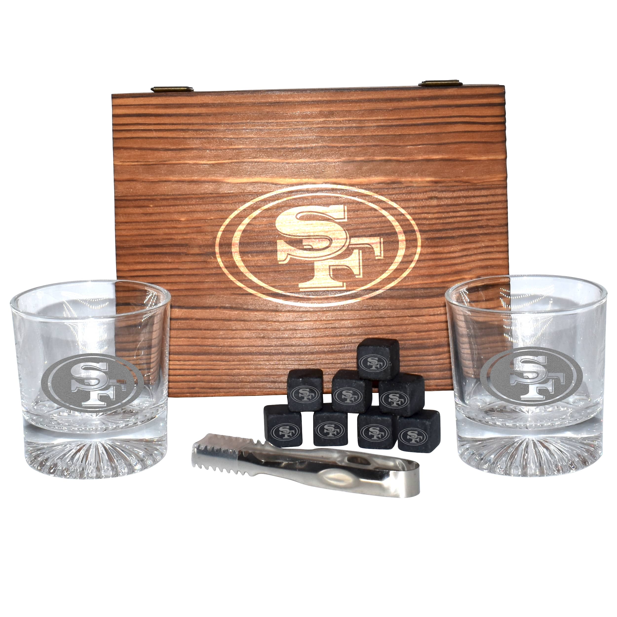 The Memory Company NFL Boxed Drinkware Set with Coasters