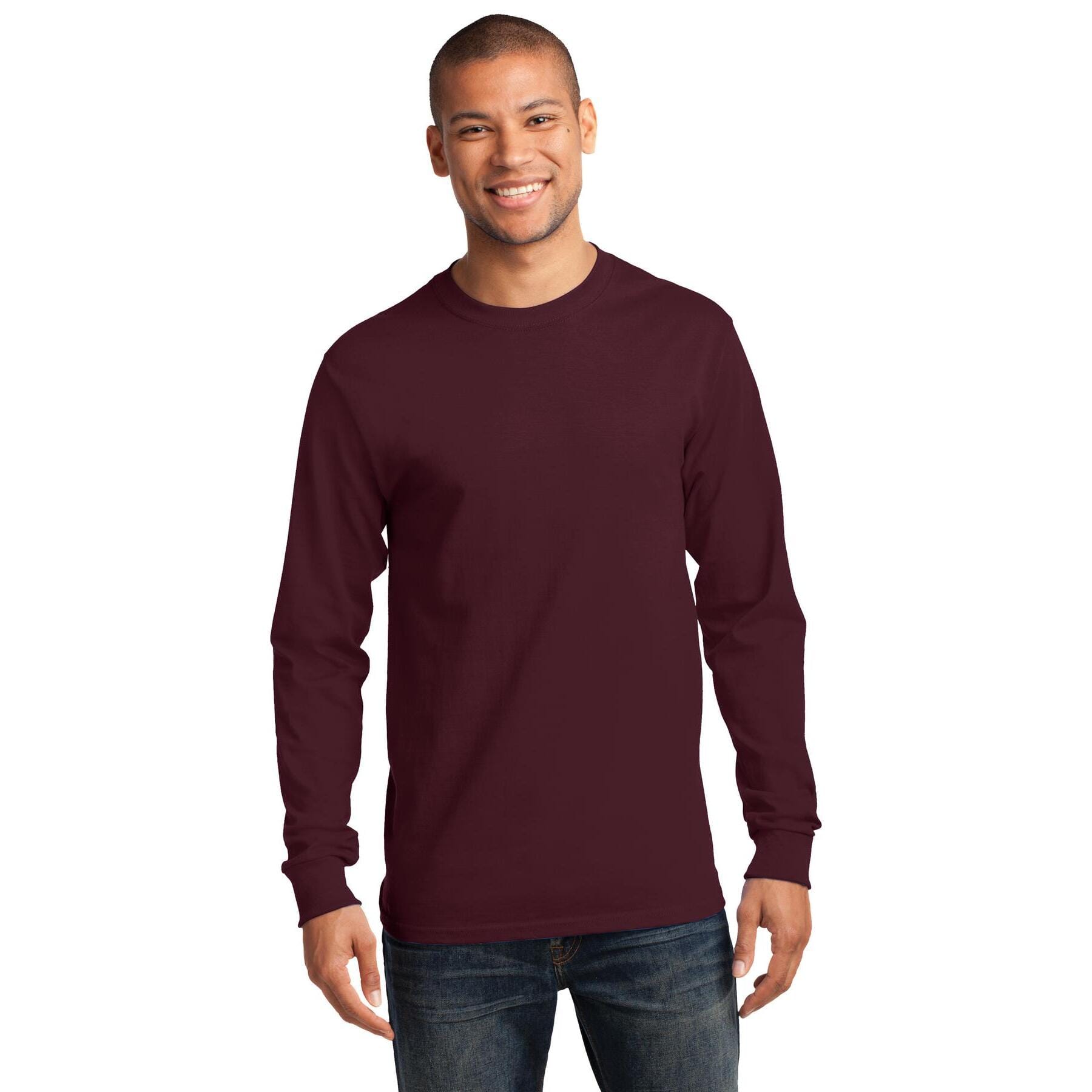 Port & Company® Color Long Sleeve Essential T-Shirt