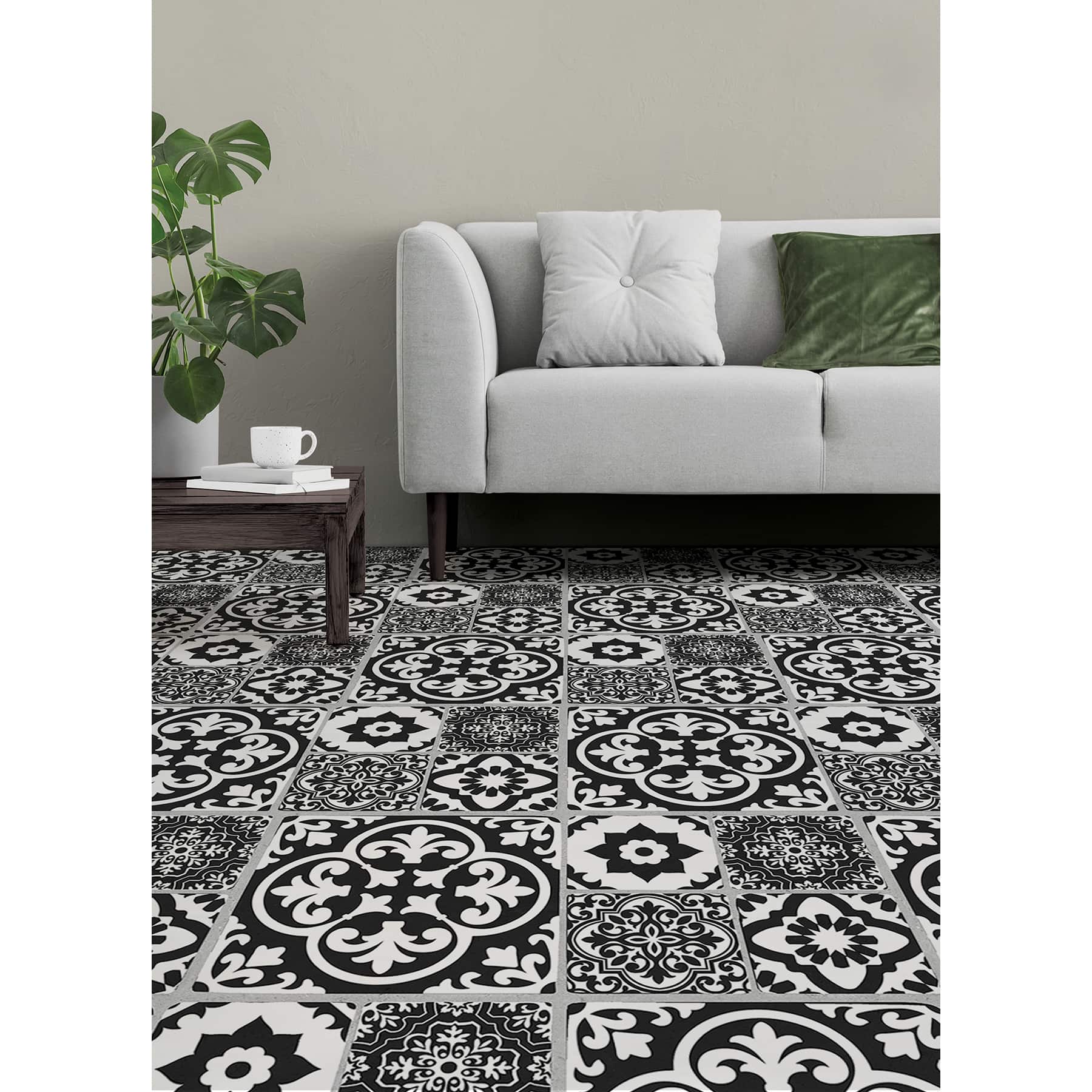 FloorPops Valencia Peel & Stick Floor Tiles, 6ct.