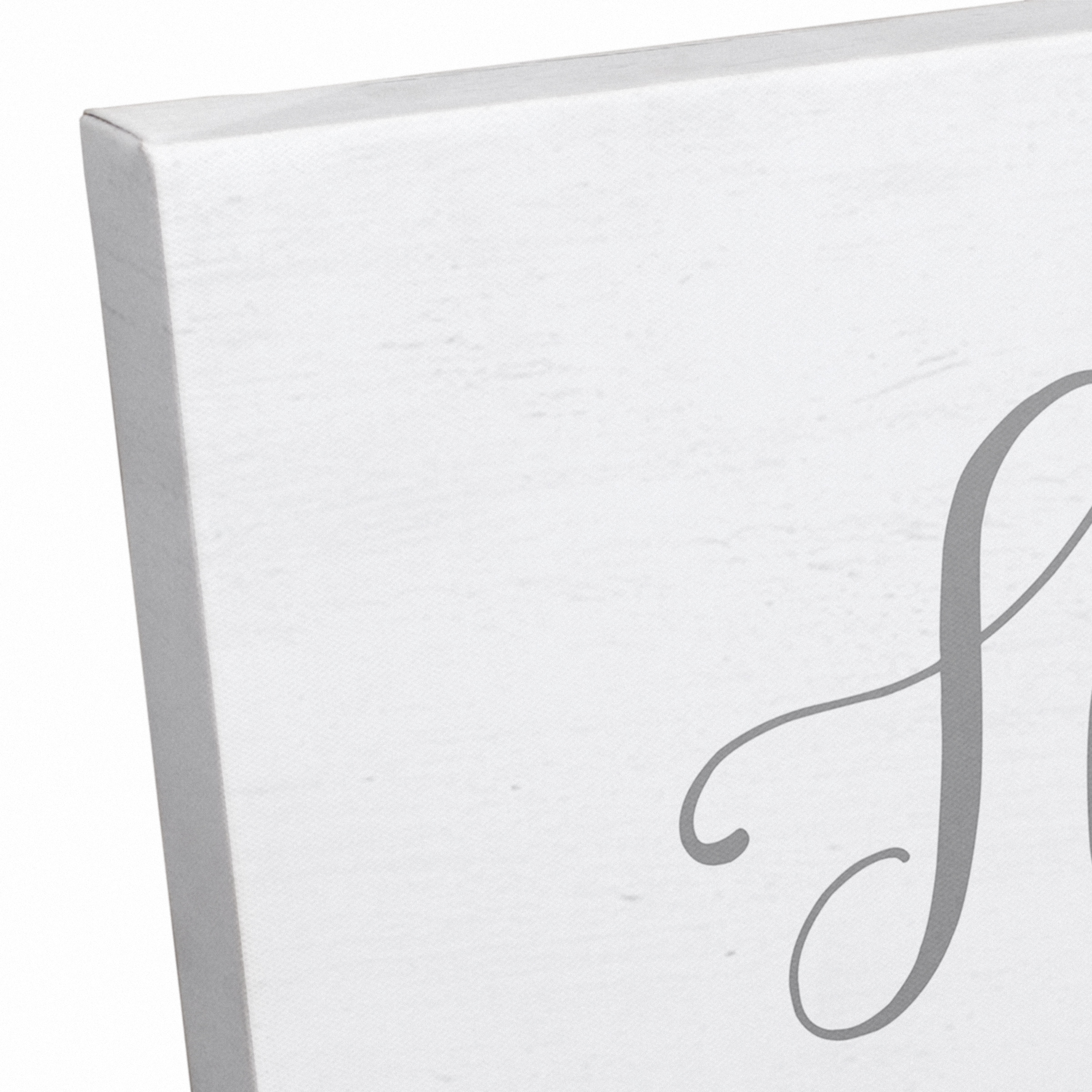 Let It Snow Canvas Wall Art