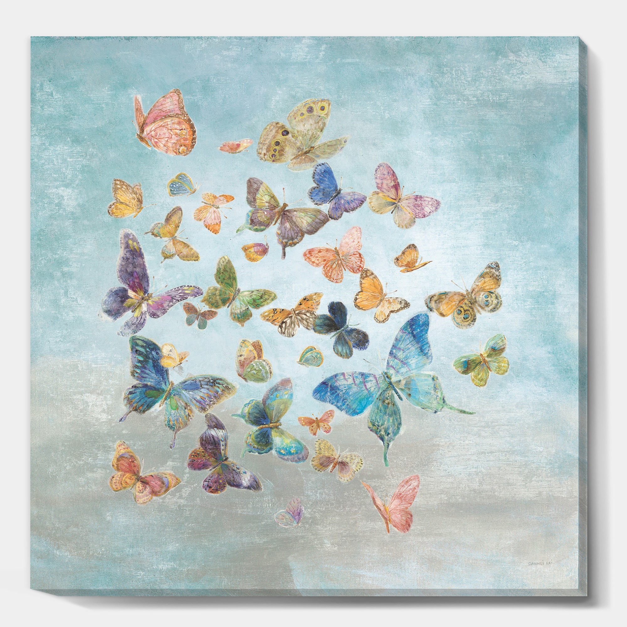 Designart - Butterflies Dancing I