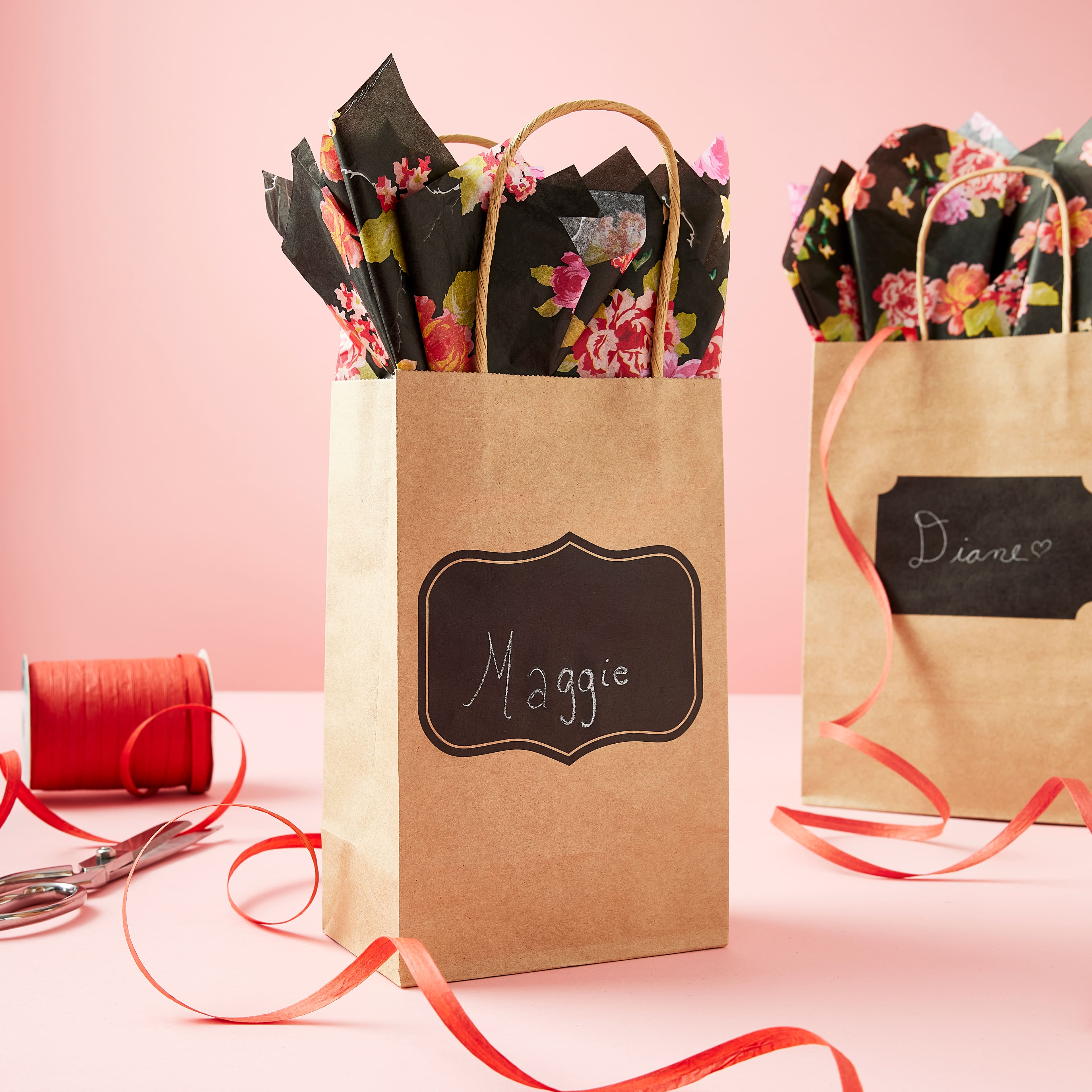 8.5" Black Label Paper Bag Value Pack by Celebrate It™