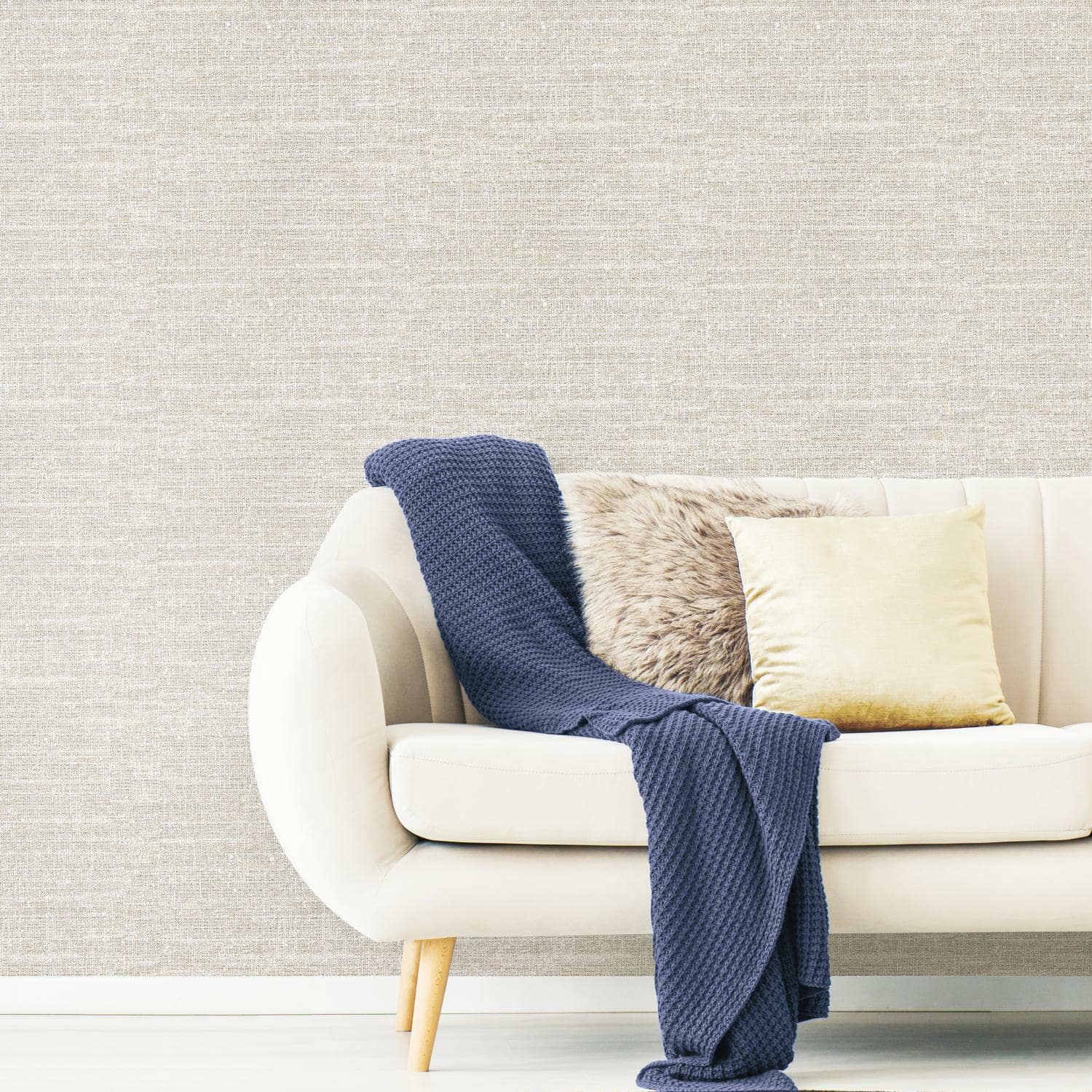 RoomMates Tweed Peel & Stick Wallpaper