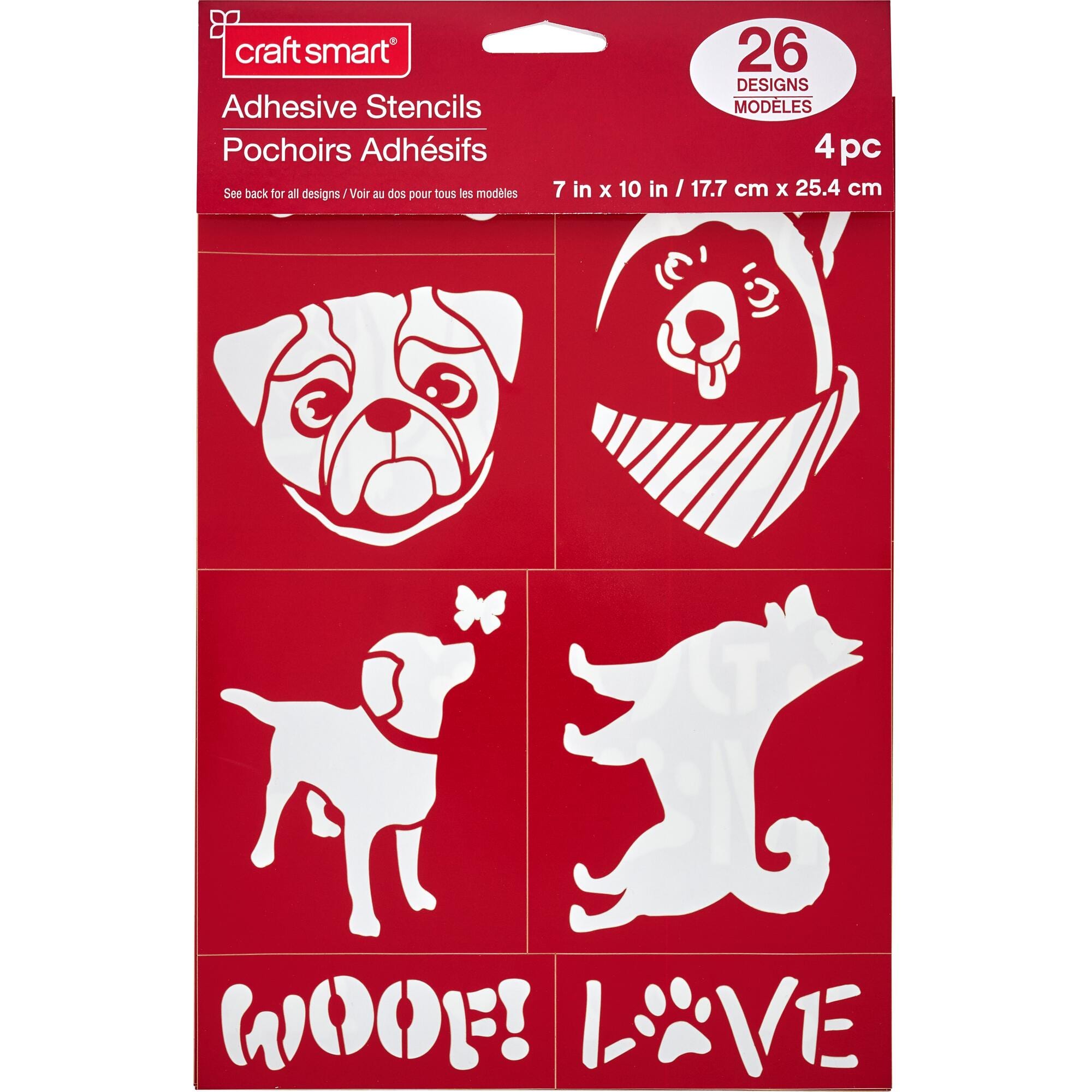Dog Stencils, 7" x 10" by Craft Smart®