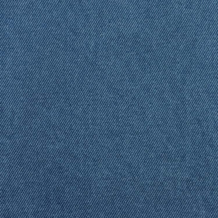 Washed Indigo Blue Upholstery Denim