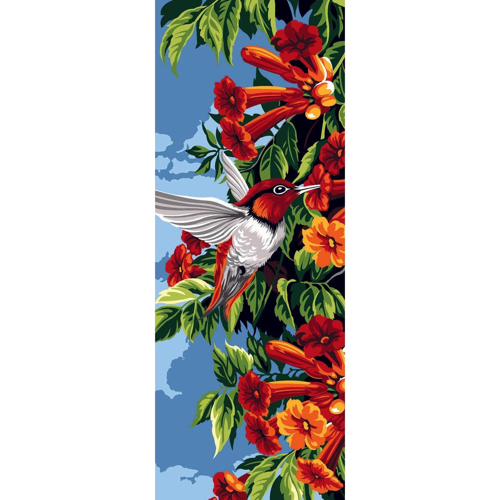 Gobelin Hummingbird Printed Tapestry Canvas