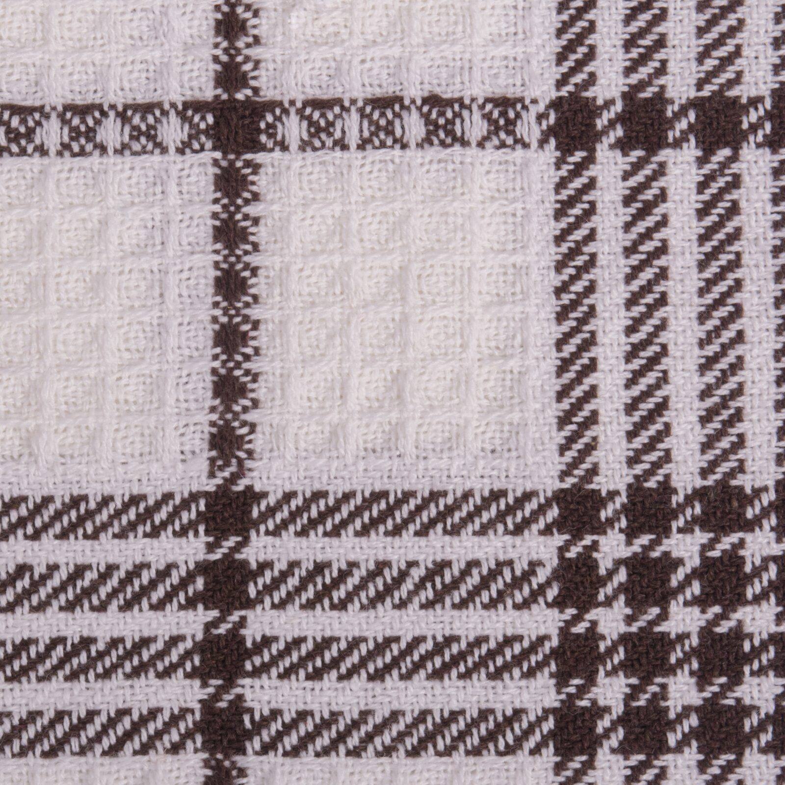 J&M Mocha Waffle Weave Dishcloth, 12ct.