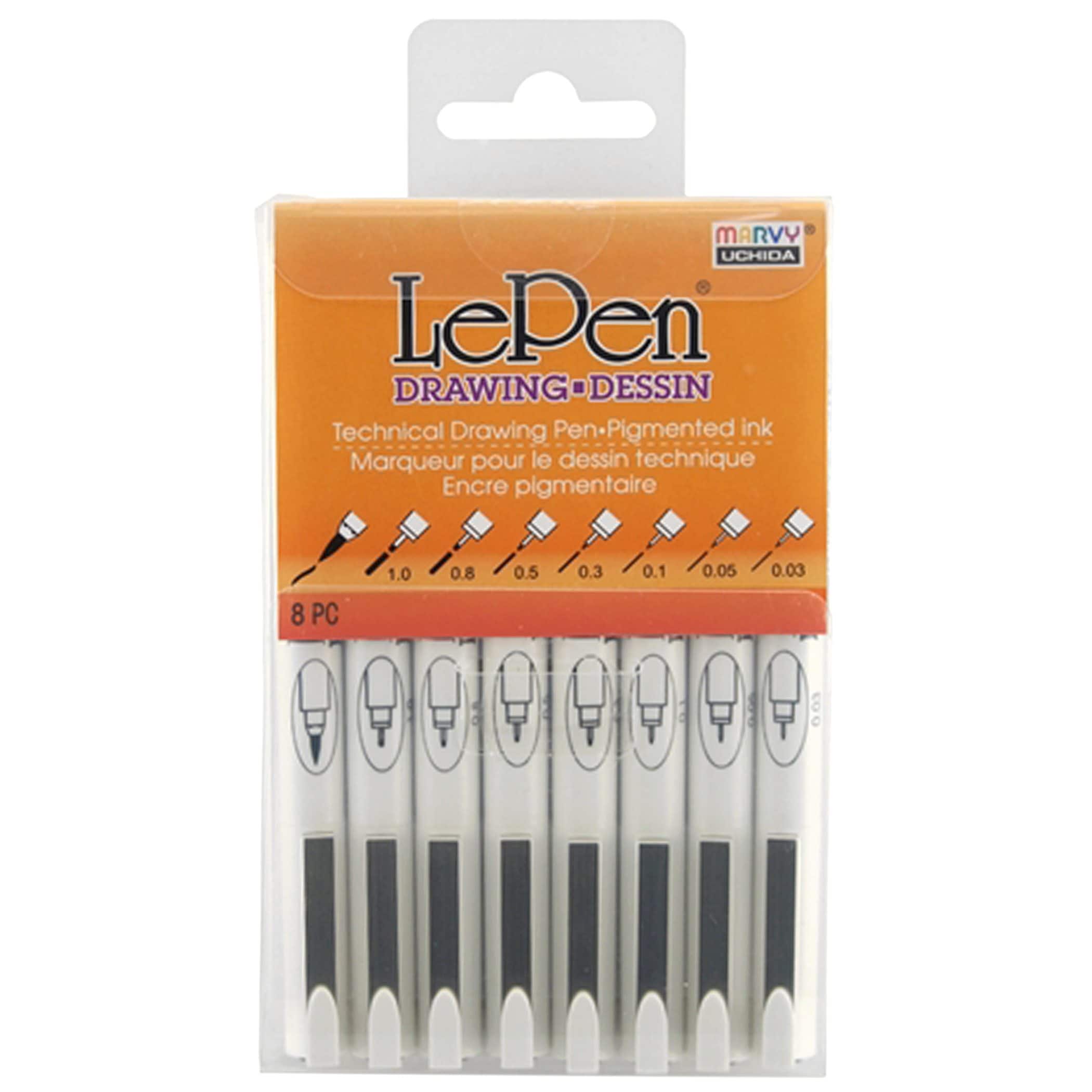Marvy® Uchida Le Pen® Drawing Set