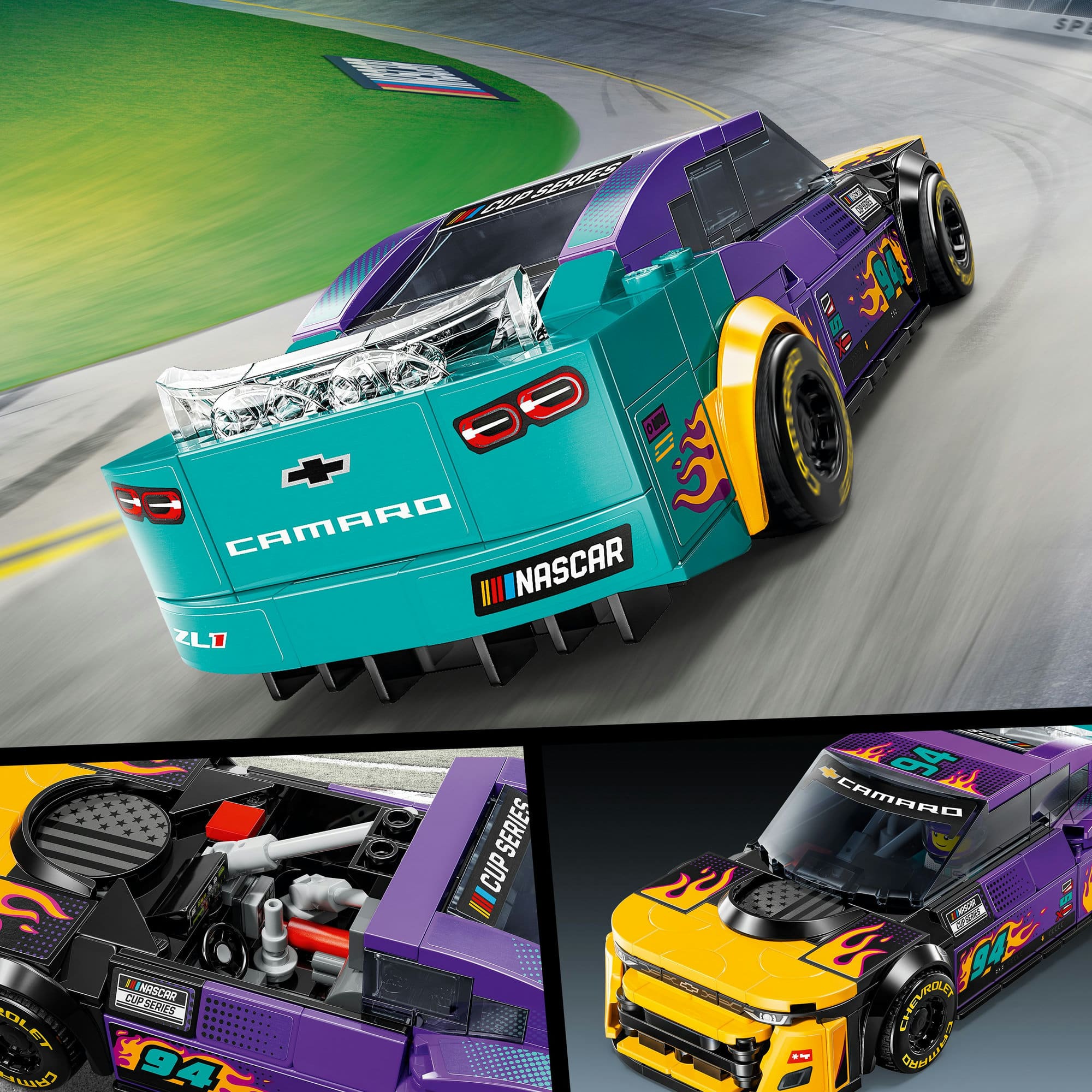 LEGO® Speed Champions NASCAR® Next Gen Chevrolet Camaro ZL1 76935