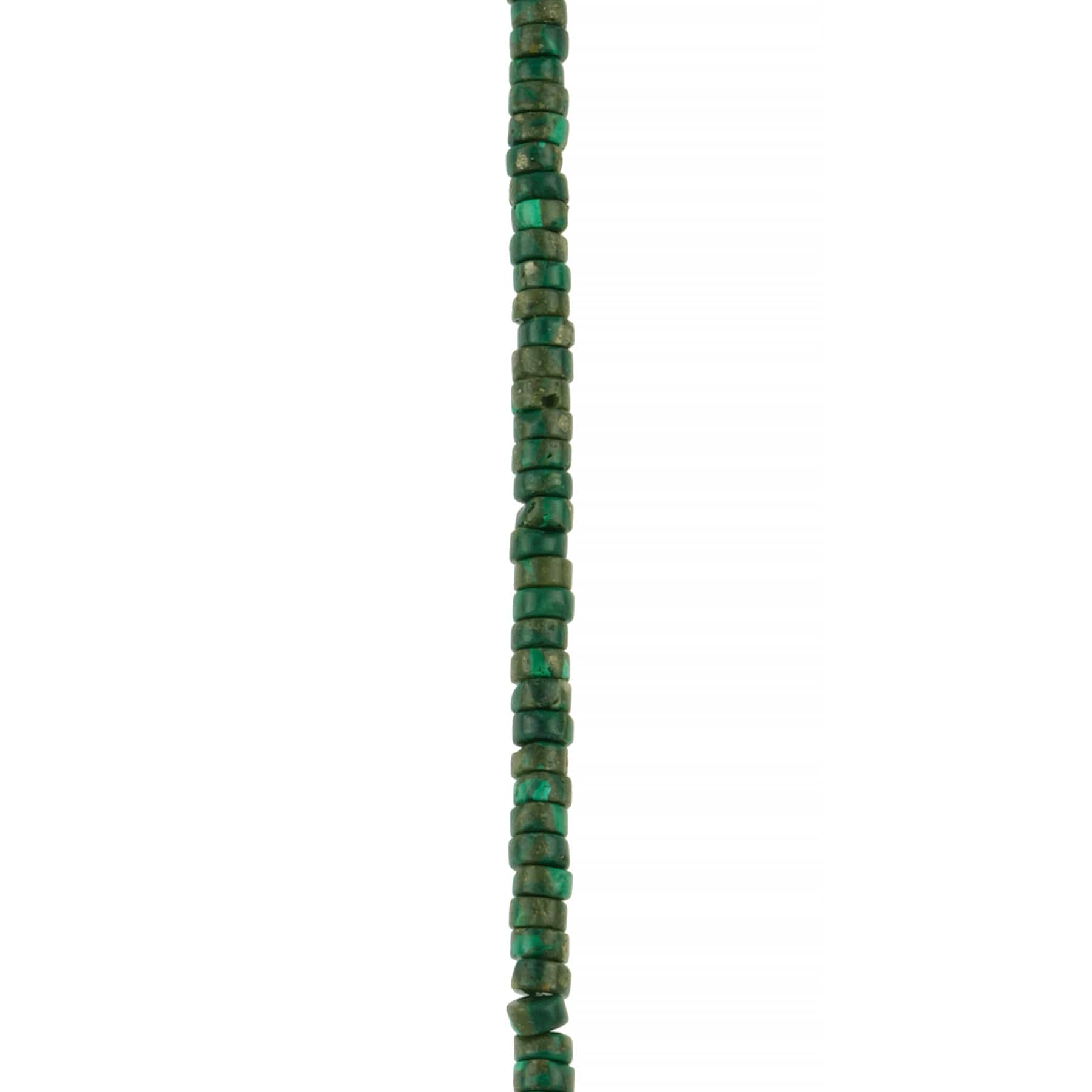 12 Pack: Green Reconstituted Stone Heishi Beads by Bead Landing™