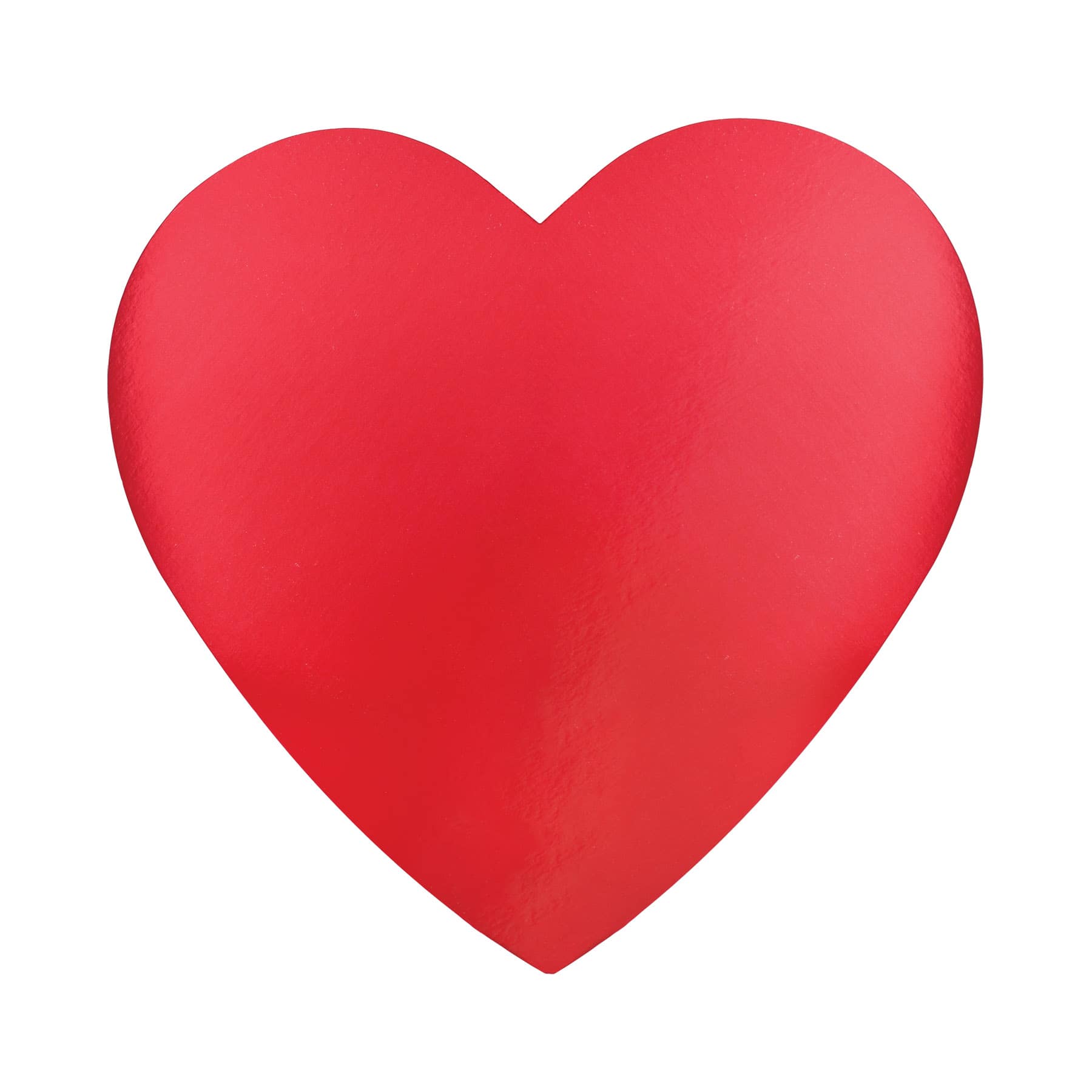 Beistle 4" Red Foil Heart Cutouts, 18ct.