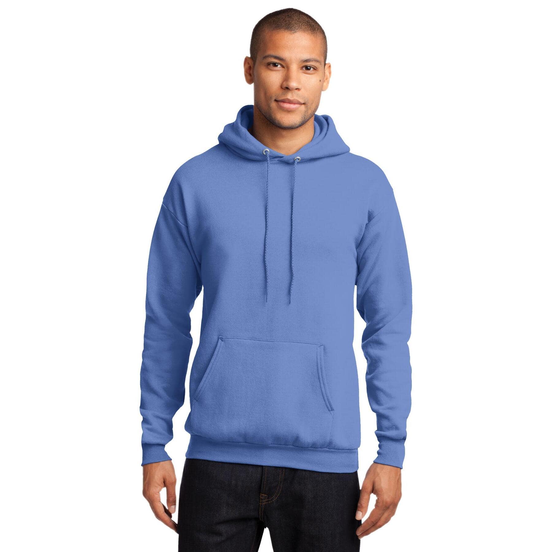Port & Company® Brights Core Fleece Pullover Hooded Sweatshirt