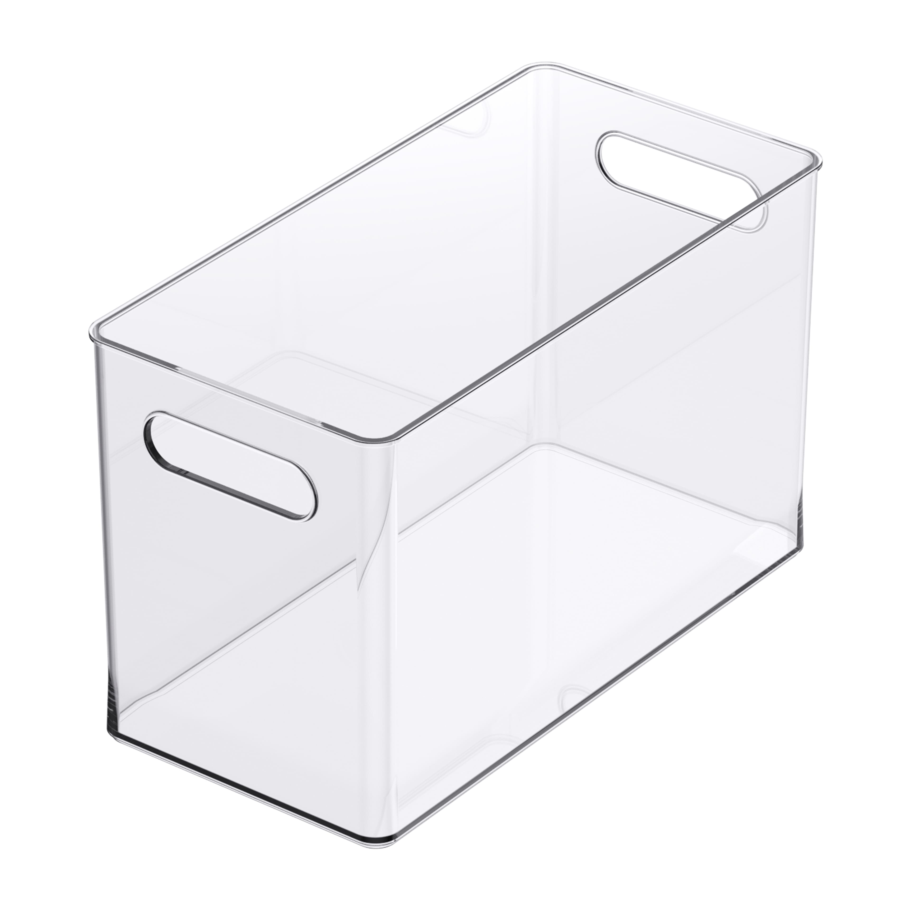 13" x 6.5" Clear Storage Bin with Handles by Simply Tidy™