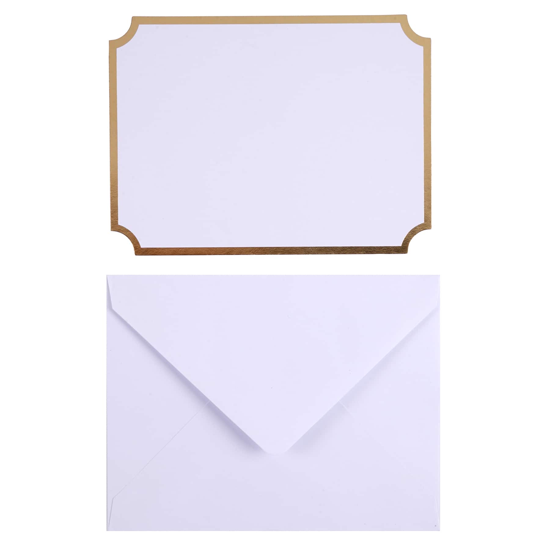 Foil Cards & Envelopes by Recollections™, 4" x 5.5"