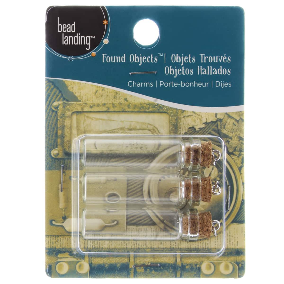 12 Packs: 3 ct. (36 total) Charm Tube Bottles by Bead Landing™