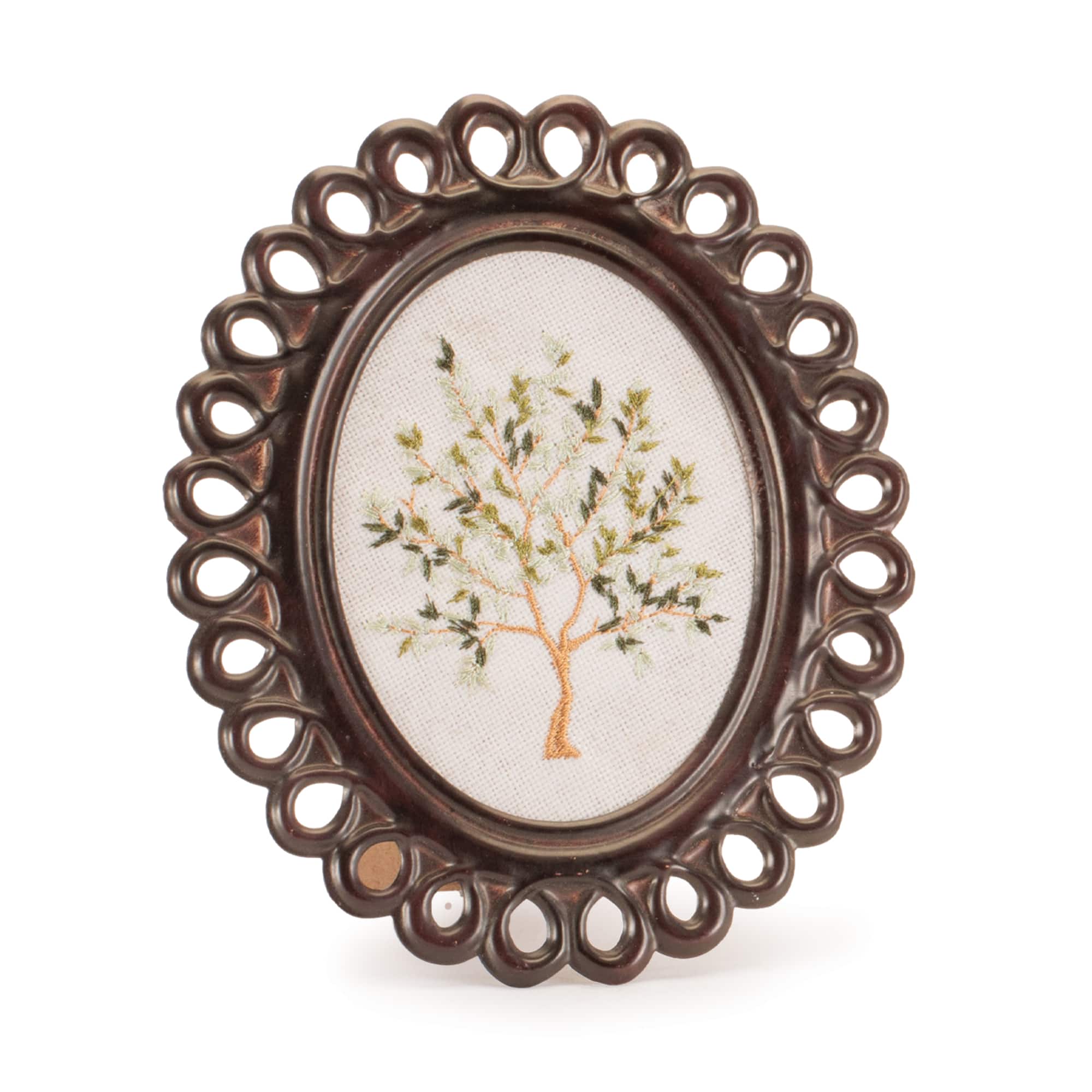 Melrose 6" Embroidered Tree Tabletop Frame Set