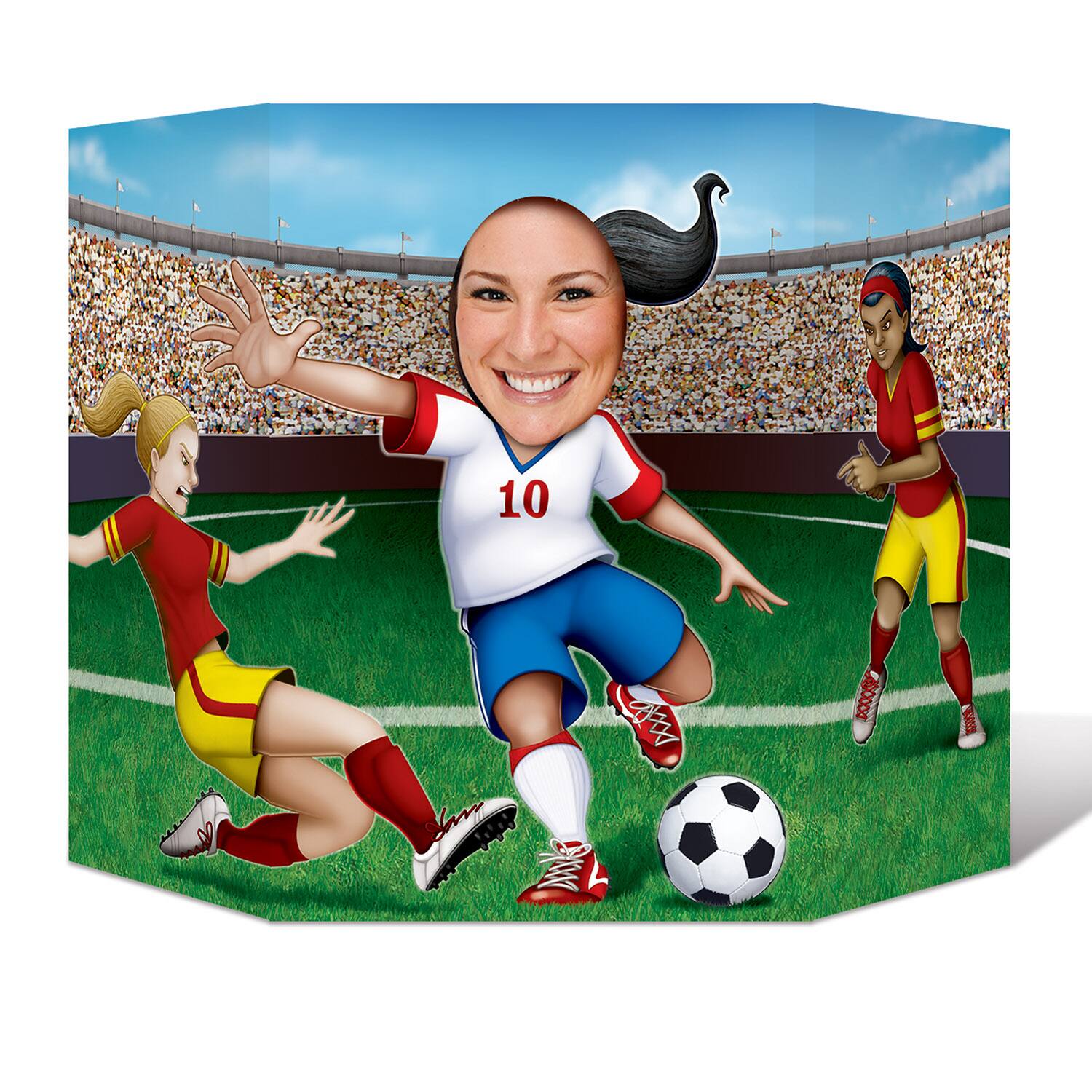 Beistle 37" x 25" Soccer Photo Prop