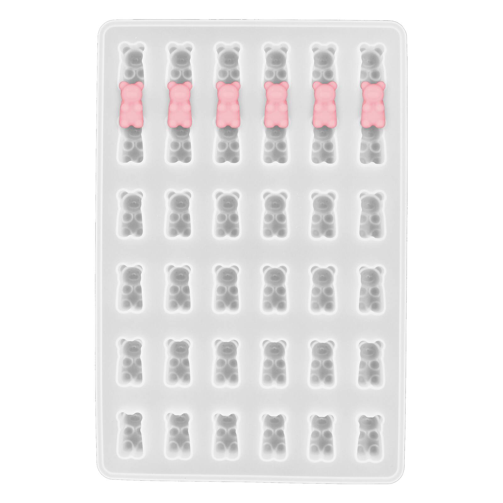 8 Pack: Gummy Bear Silicone Wax Melt Mold by Make Market®