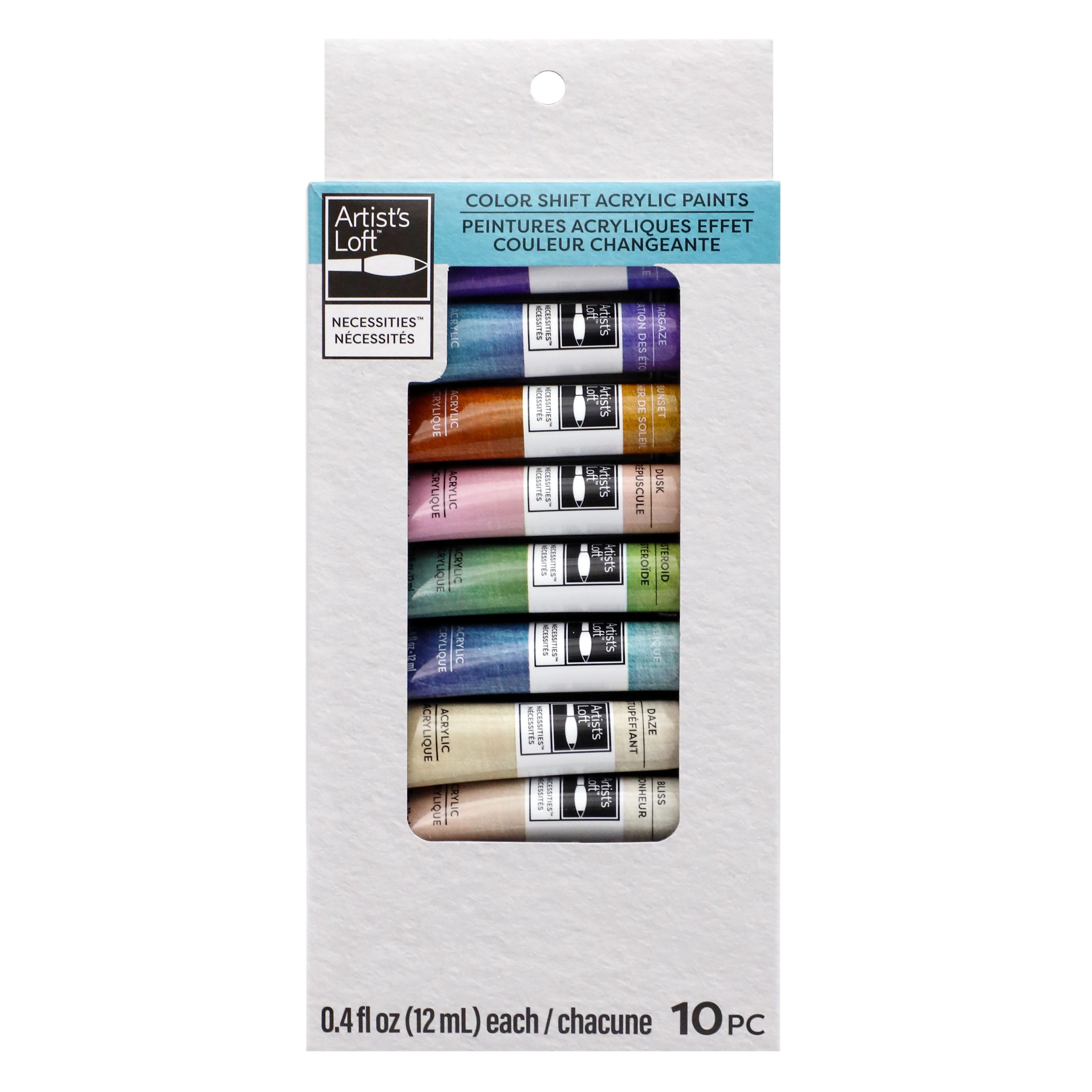 8 Packs: 10 ct. (80 total) Necessities™ Color Shift Acrylic Paints by Artist's Loft™