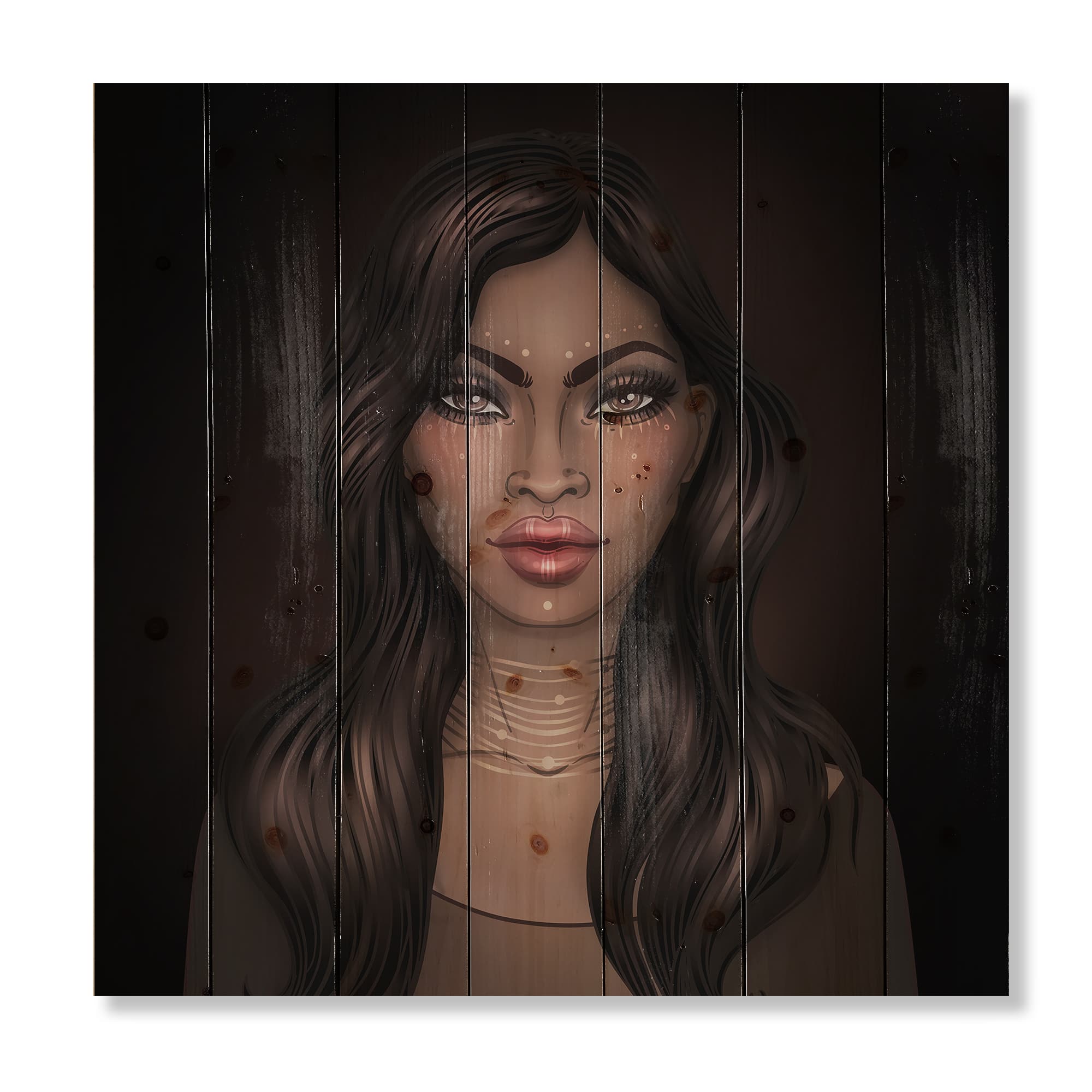 Designart - Portrait of African American Woman IV