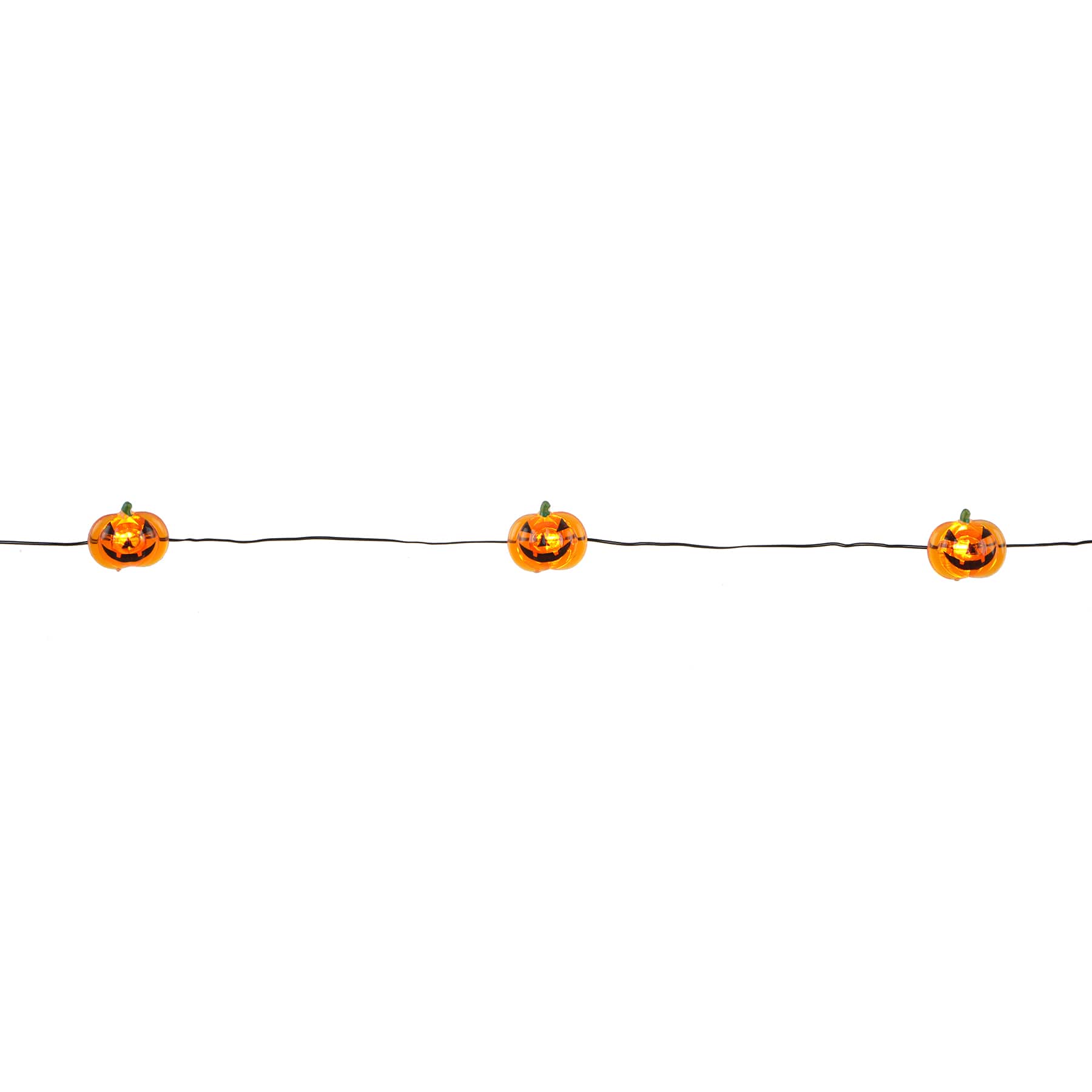 10ct. Jack-o'-Lantern Icon LED String Lights by Ashland®