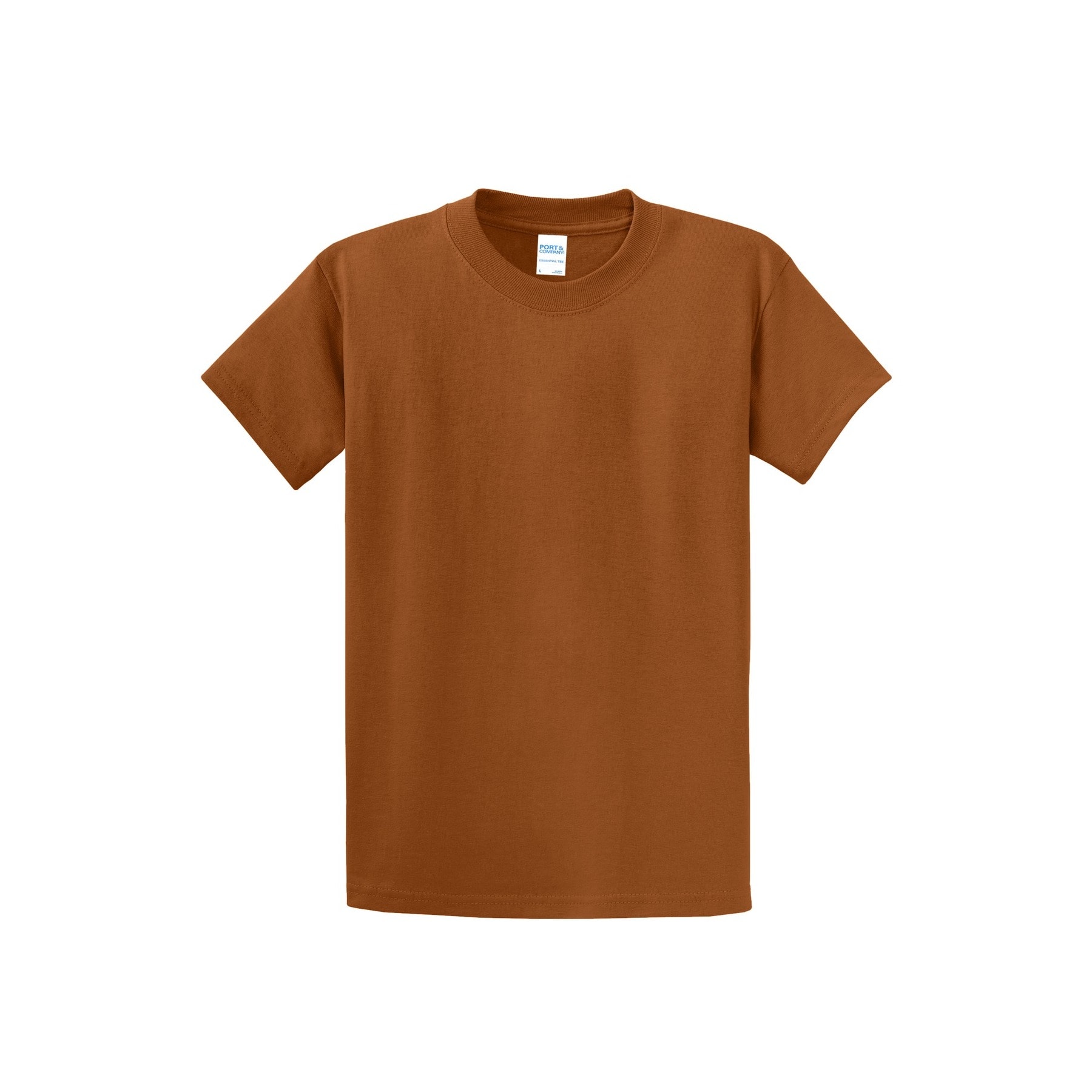 Port & Company® Essential Orange Shades Adult T-Shirt, Size: XX