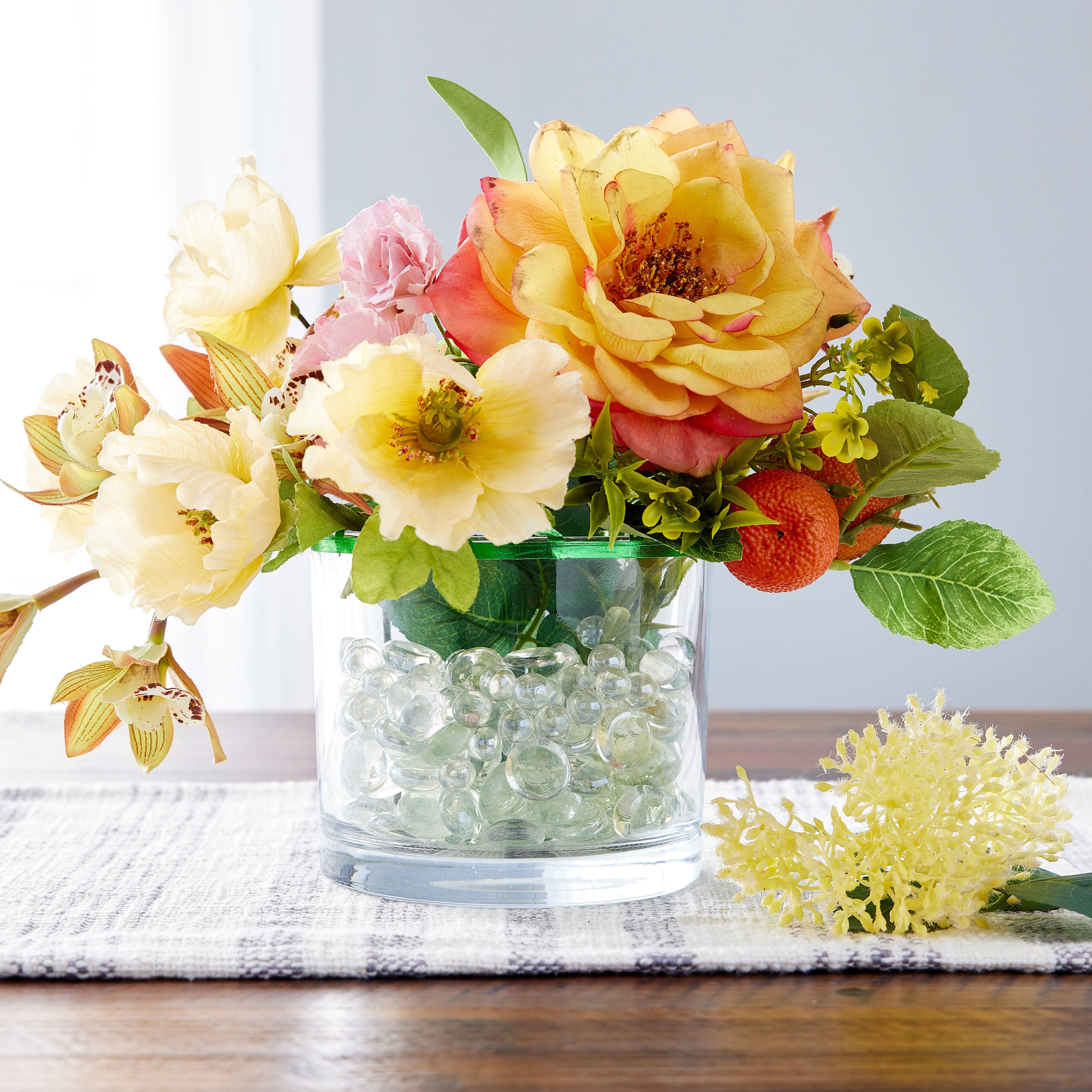 4.5" Cylinder Glass Vase by Ashland®