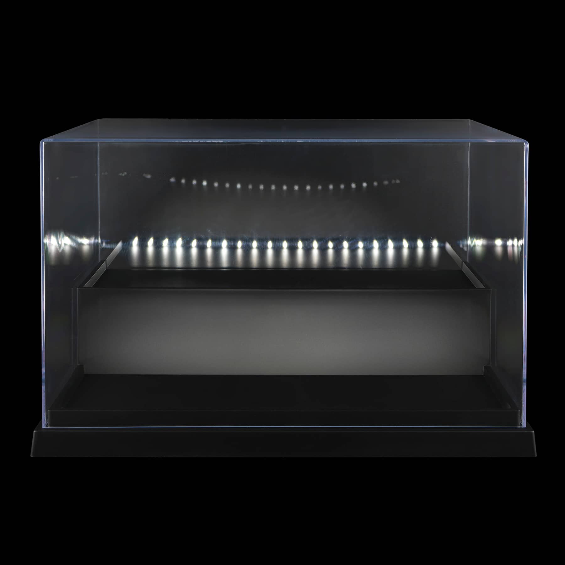 6 Pack: Two-Tiered LED Display Case by Studio Décor®