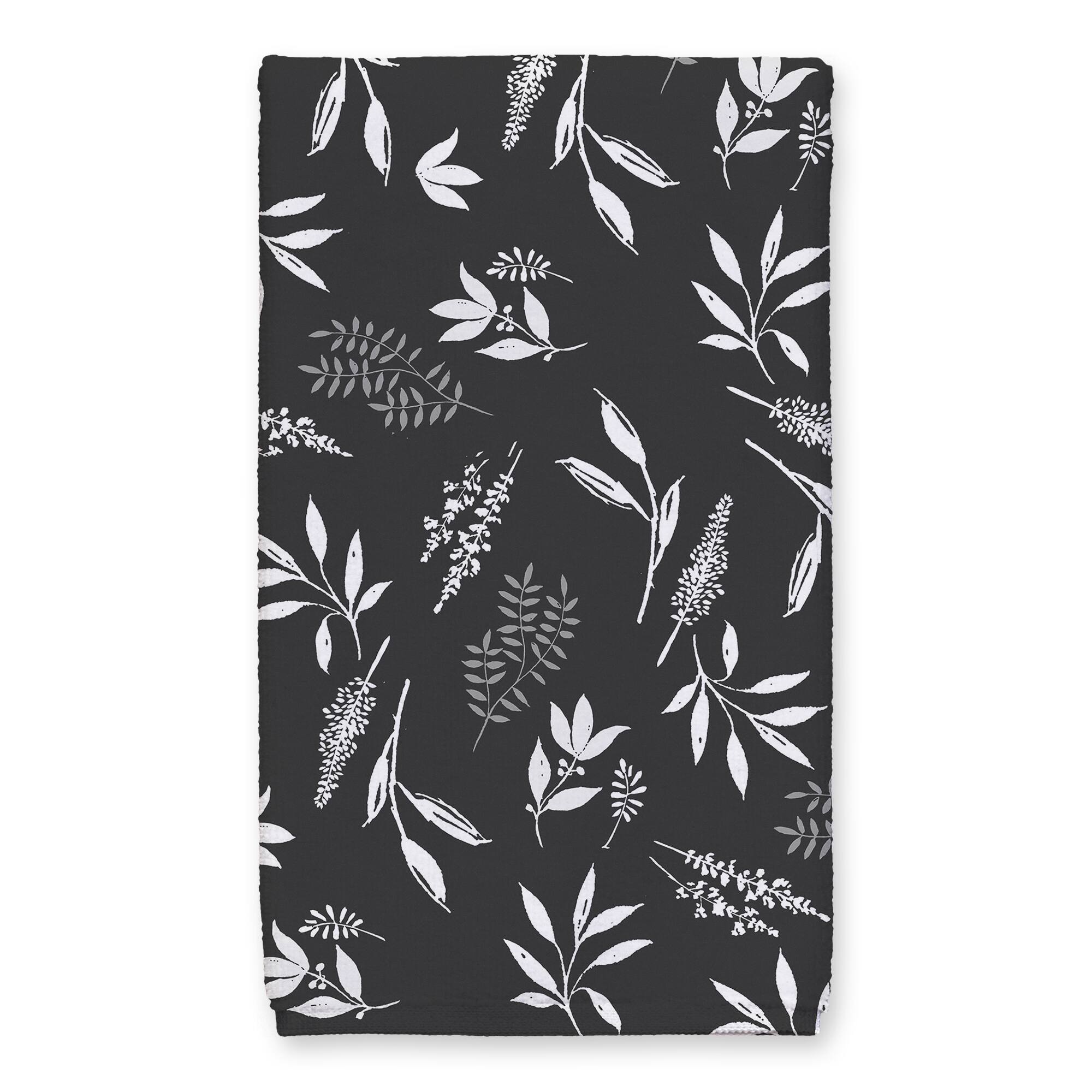 Monochromatic Marigold Tea Towel Set