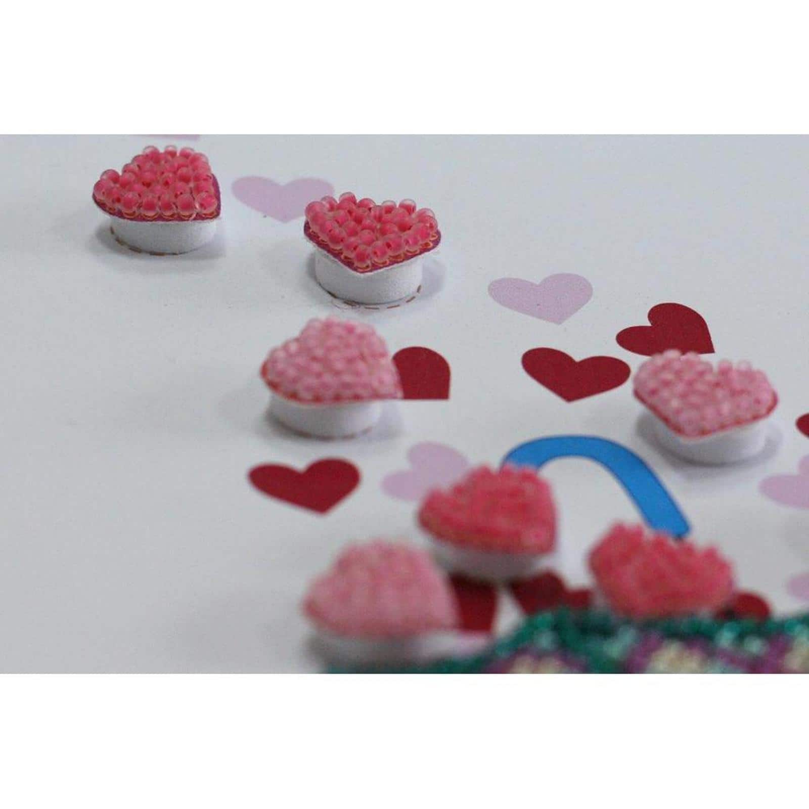 Abris Art Love Rain Postcard Cross Stitch Kit