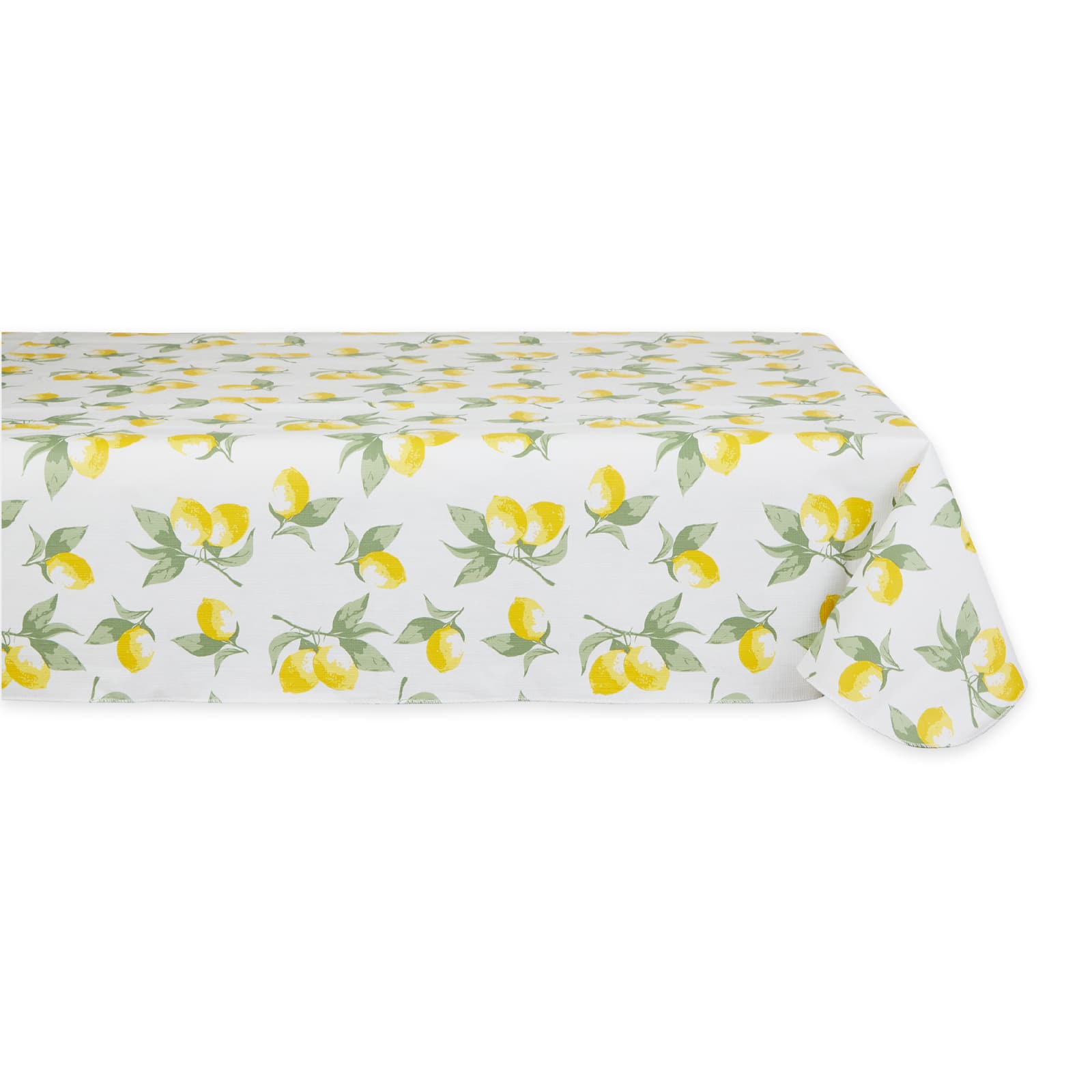 Summer Lemons Vinyl Tablecloth 60" x 102"