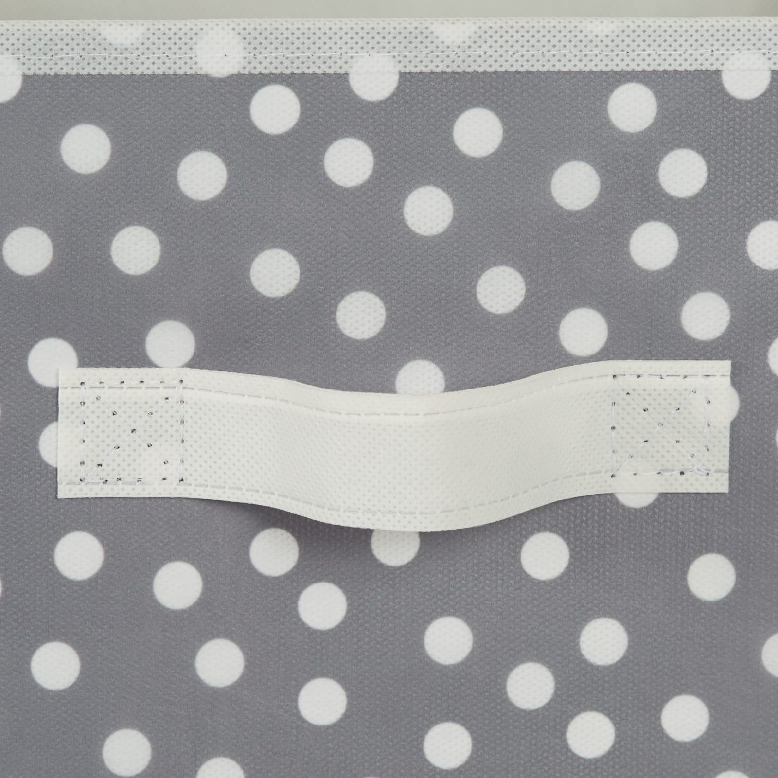 DII® 11" Gray & White Dots Storage Cube, 2ct.