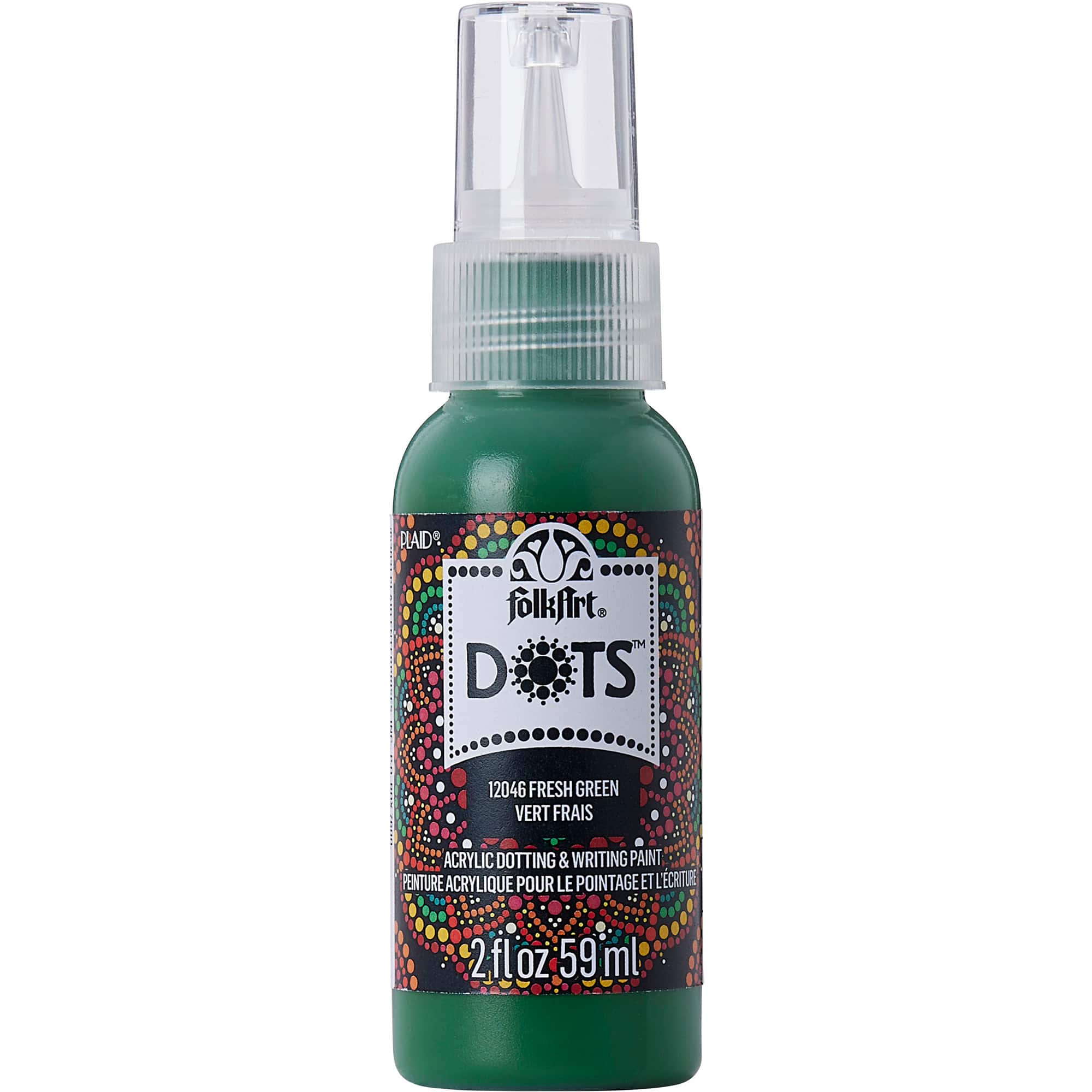 12 Pack: FolkArt® Dots™ Acrylic Dotting & Writing Paint