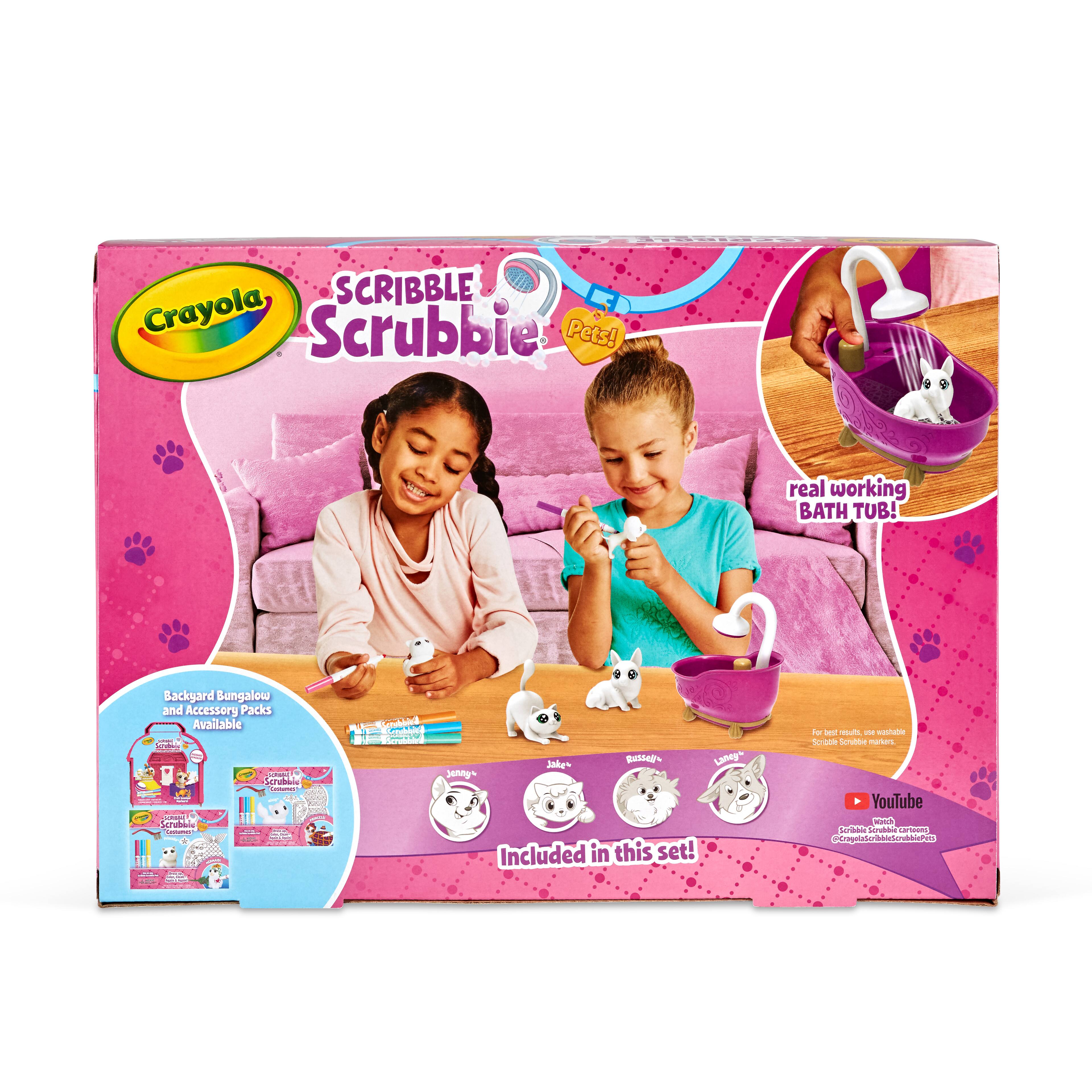 Crayola® Scribble Scrubbie Pets Purple Tub Playset