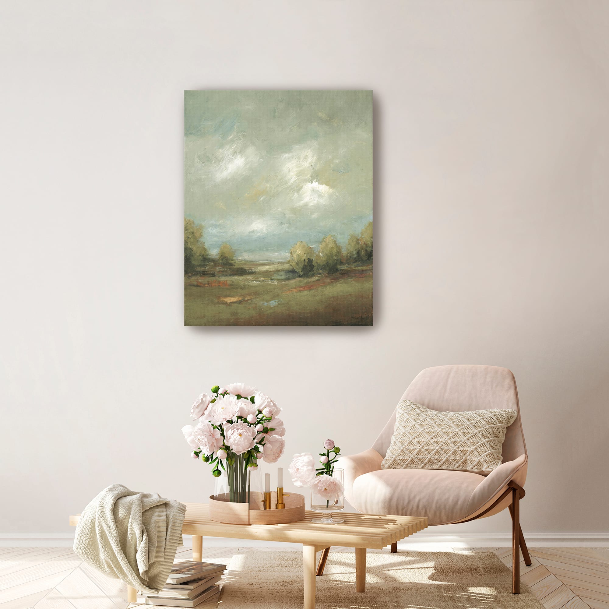 Lumaprints Summer Fields IV Canvas Giclée Art