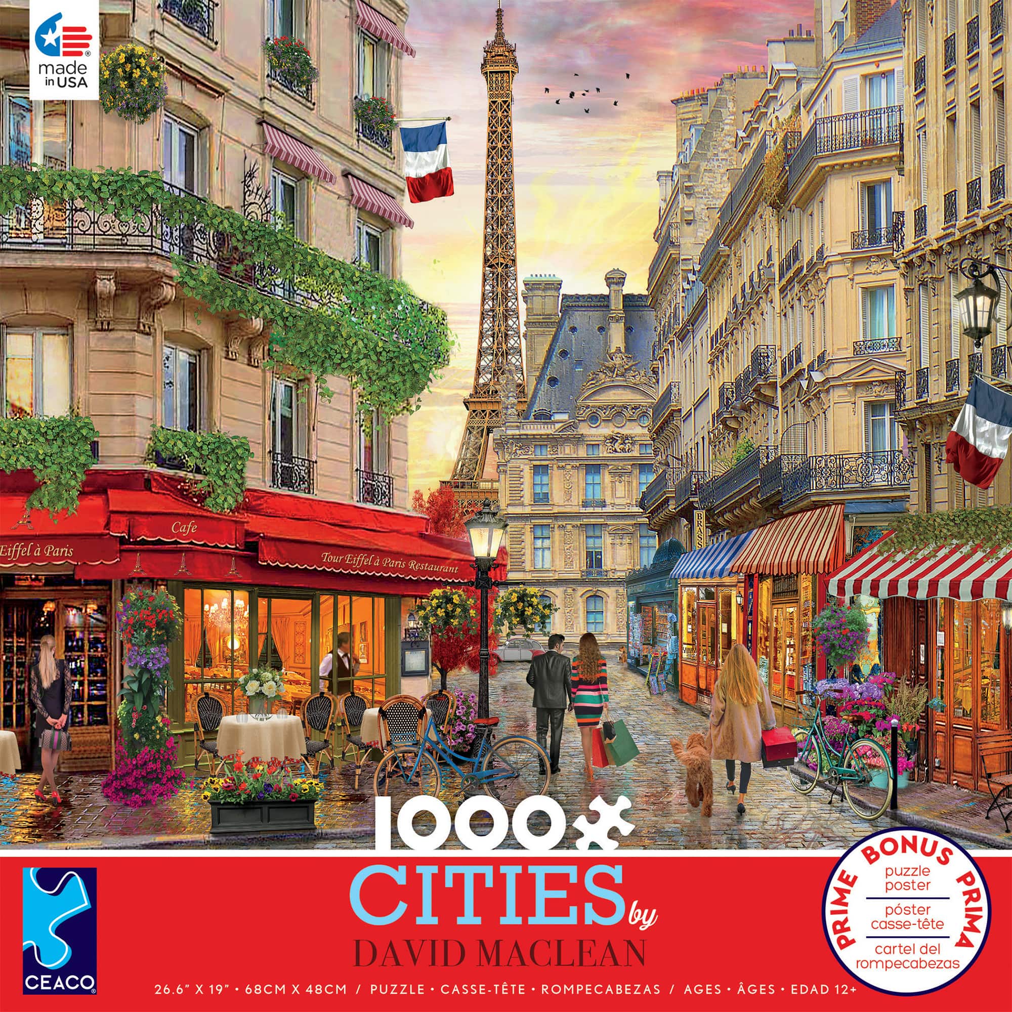 Assorted Various Artist 1,000-Piece Jigsaw Puzzle
