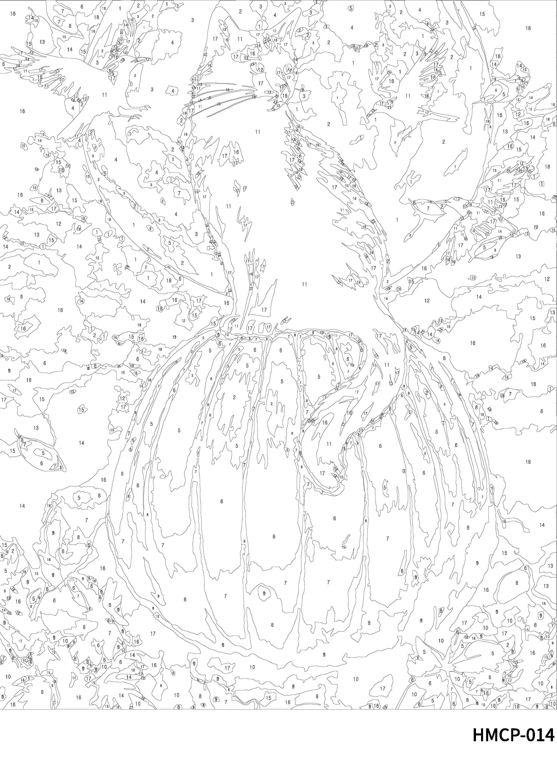 11" x 14" Cat on a Pumpkin Paint-by-Number Kit by Artist's Loft®