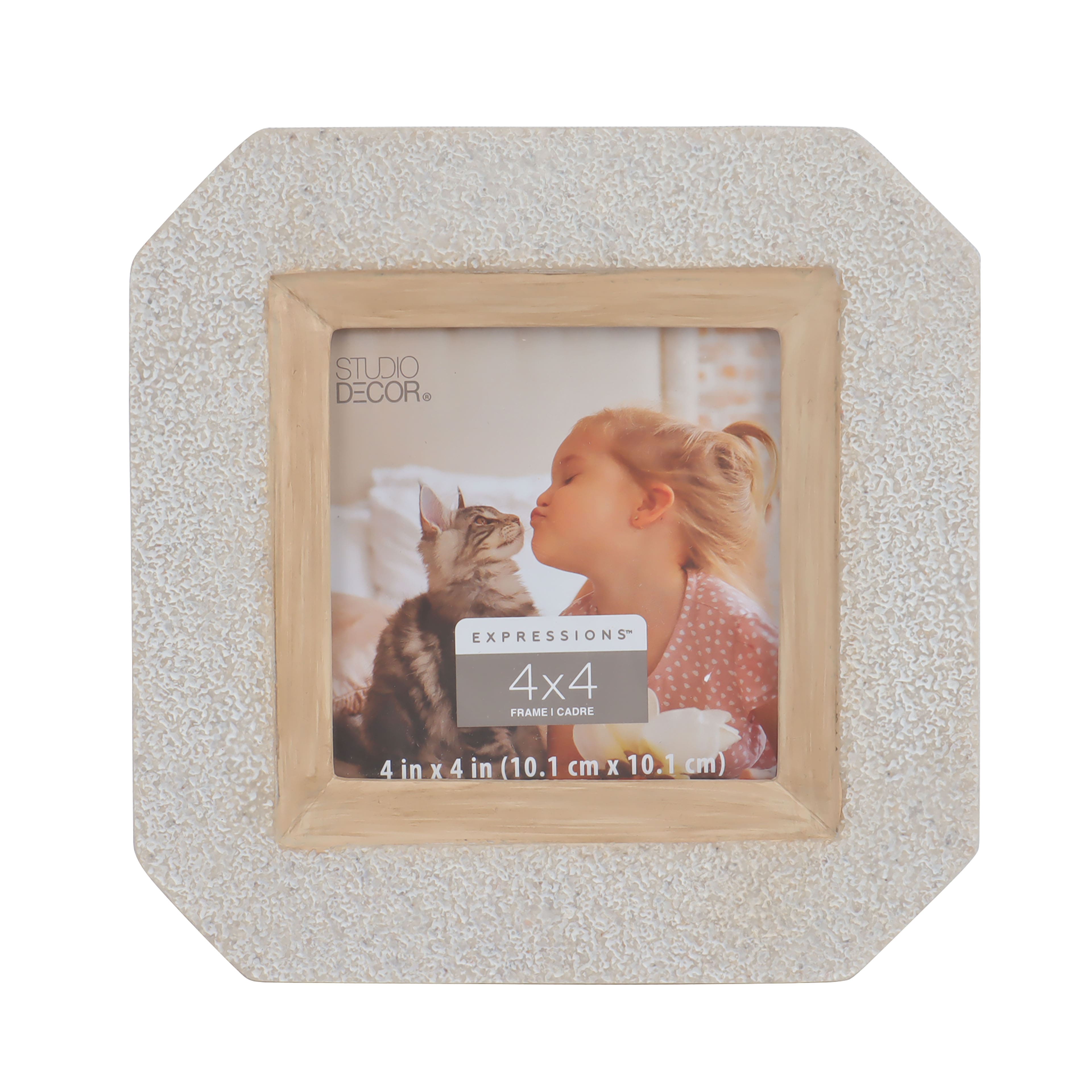 Expressions™ Light Gray Stone Frame by Studio Décor