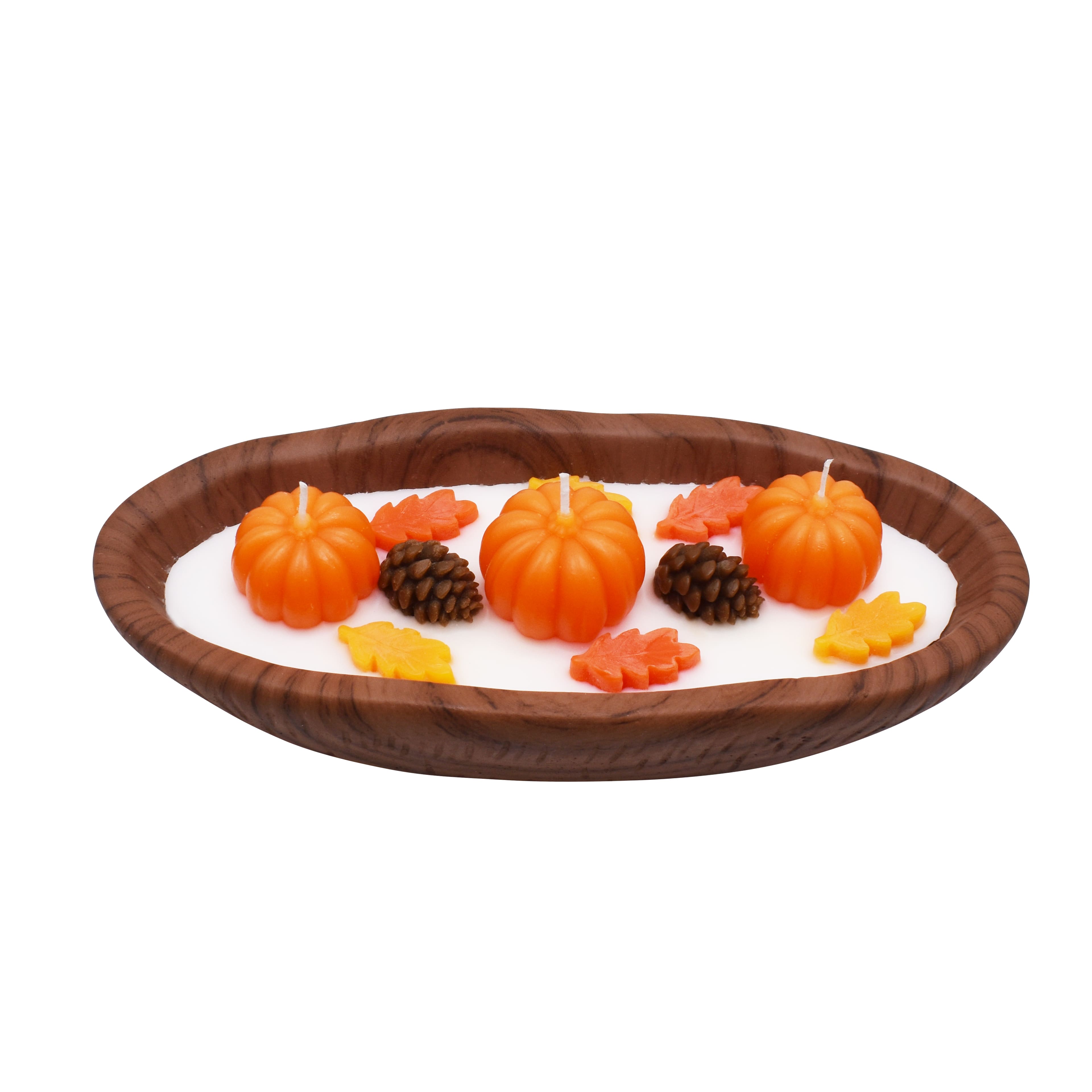 7oz. Pumpkin Punch Scented Oval Dough Bowl Candle by Ashland®