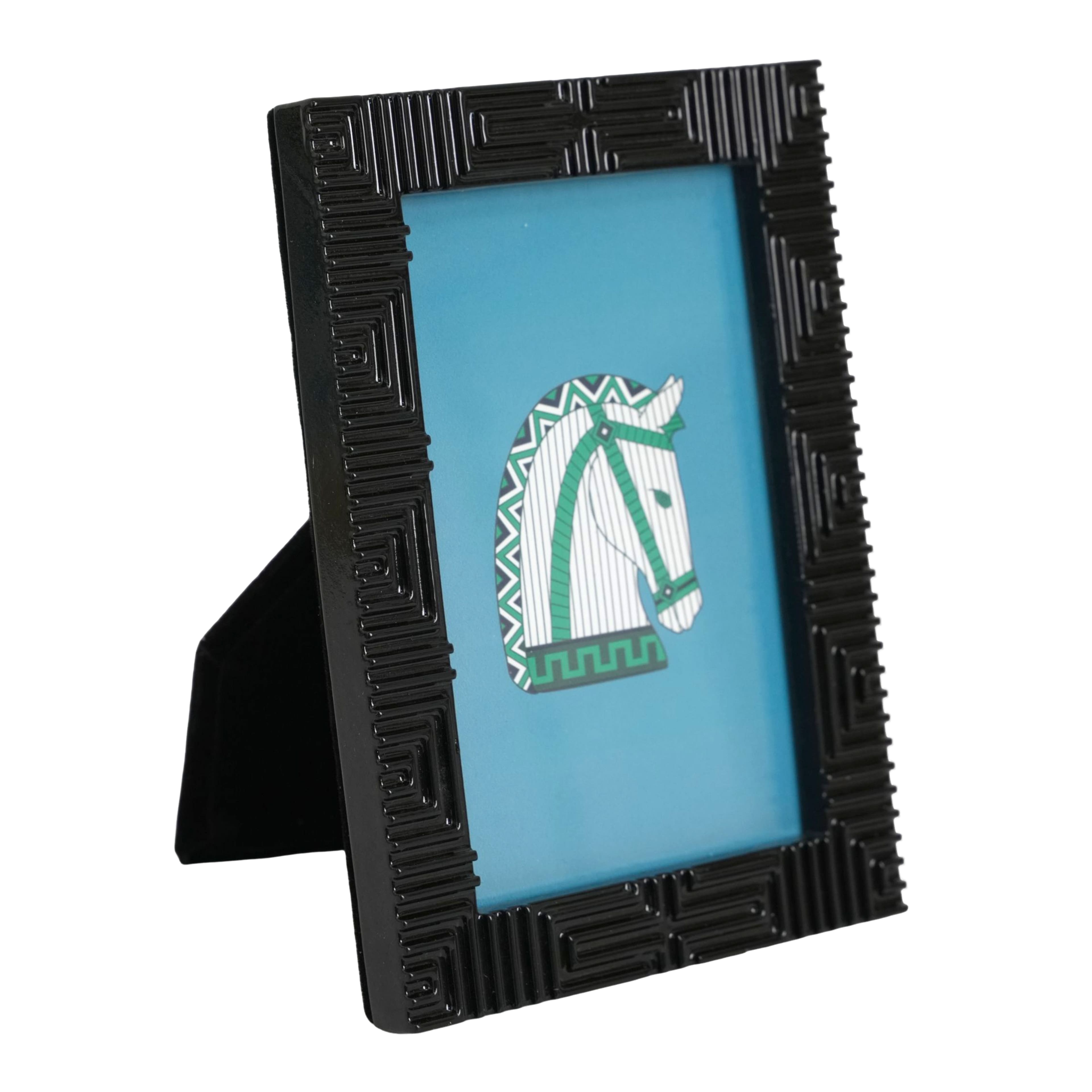 Jonathan Adler x Michaels 4" x 6" Black Greek Key Tabletop Frame