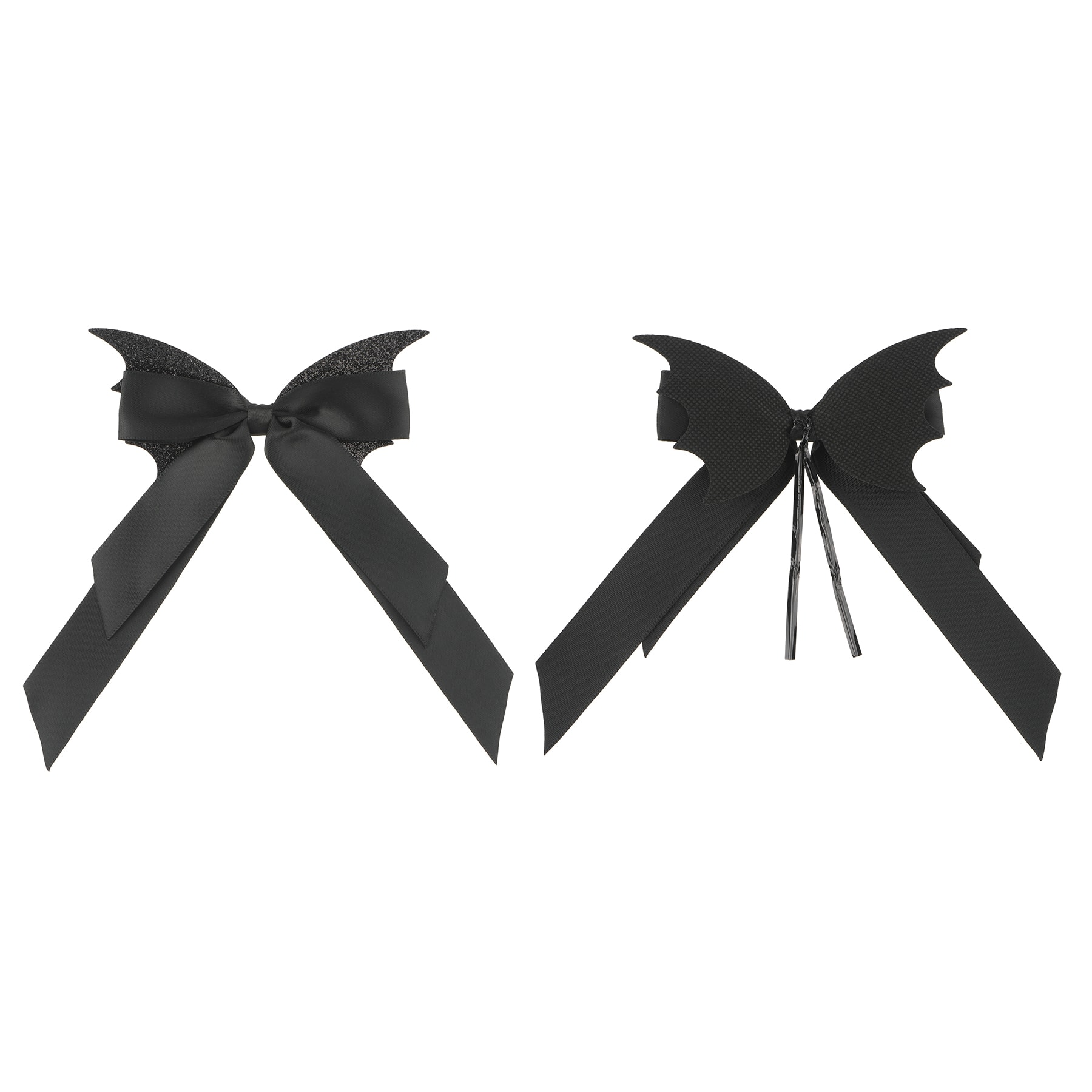Black Bat Mini Bows, 6ct. by Celebrate It™