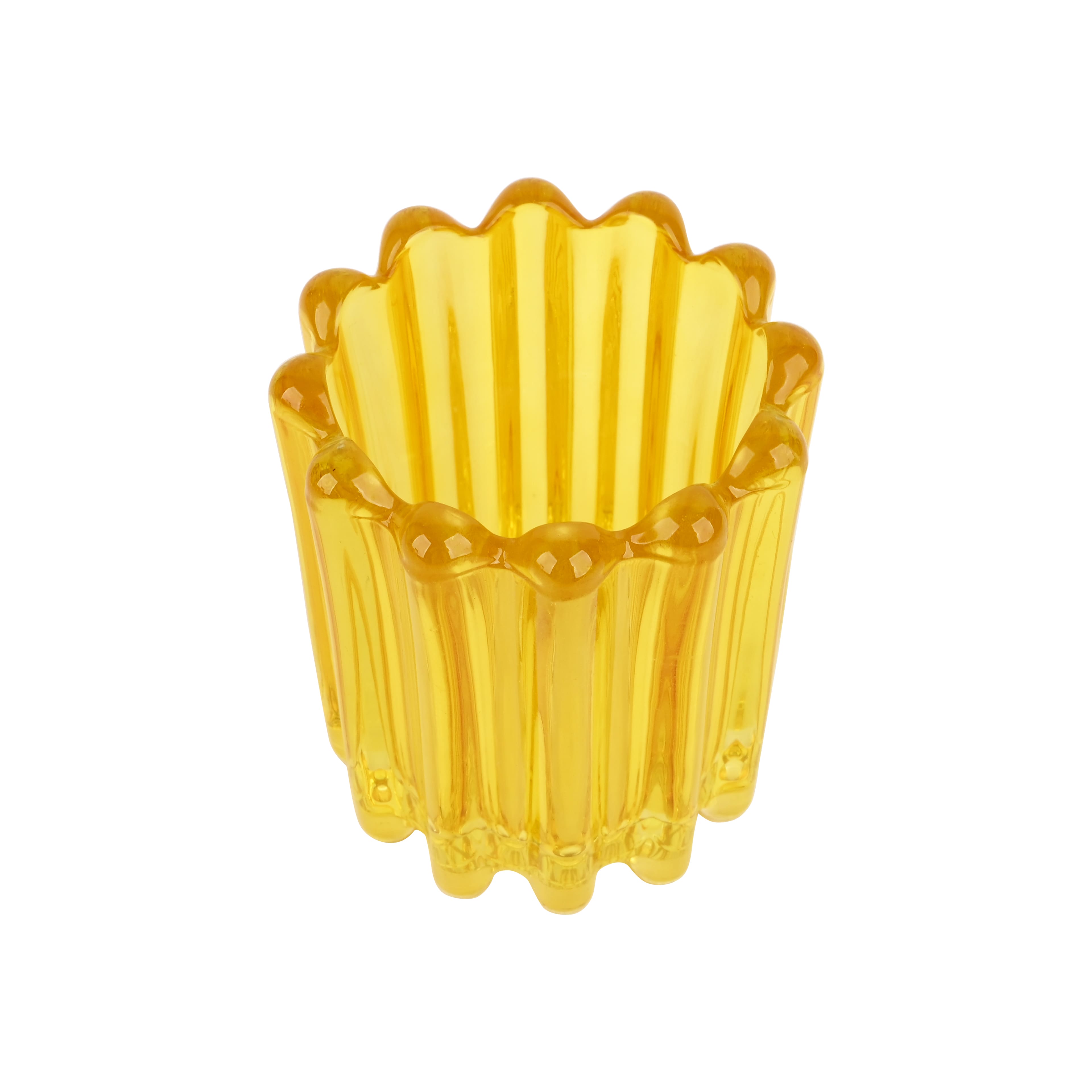 Citrus Glass Tealight Candle Holder by Ashland®