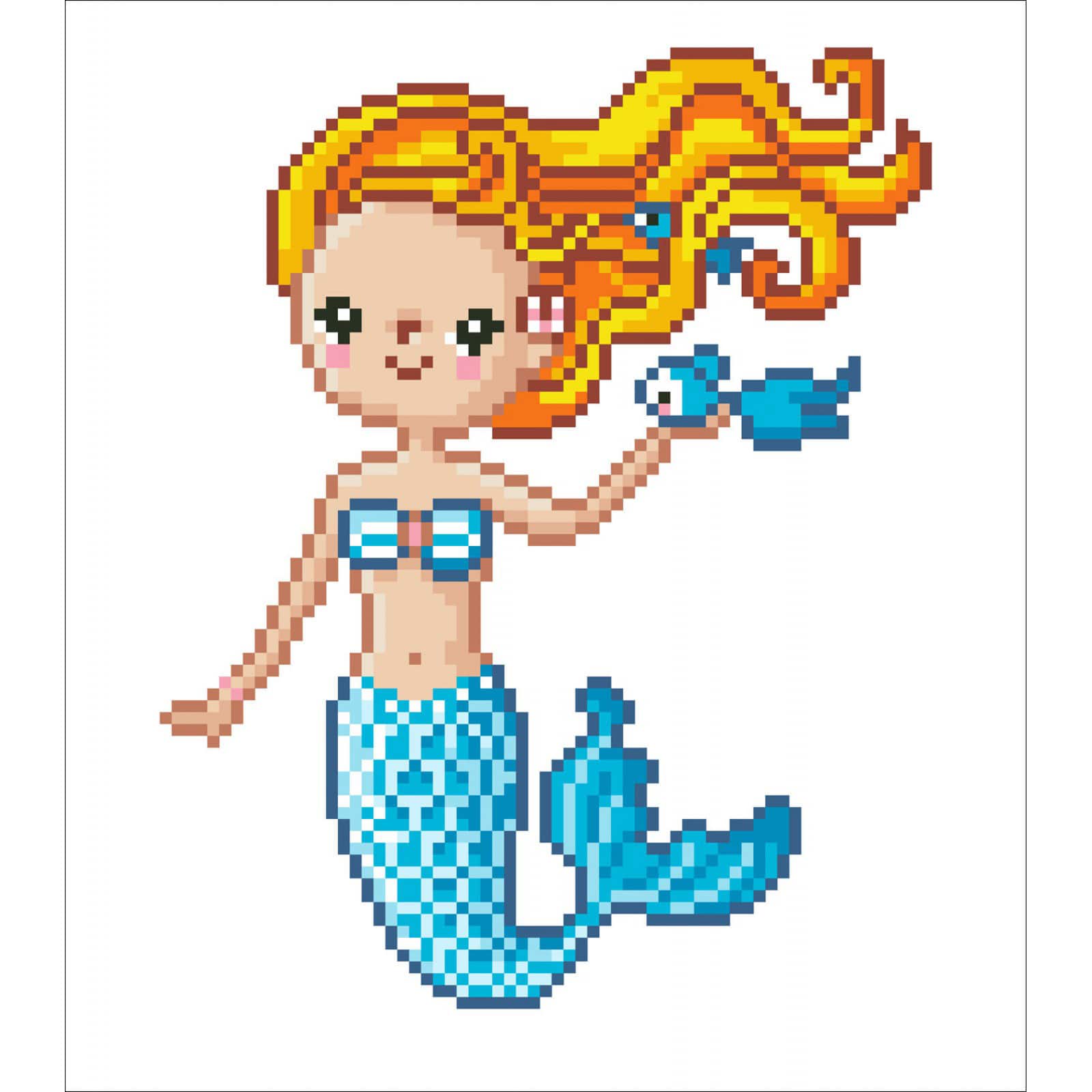Diamond Dotz® Beginner Sweet Swimmer Diamond Painting Kit