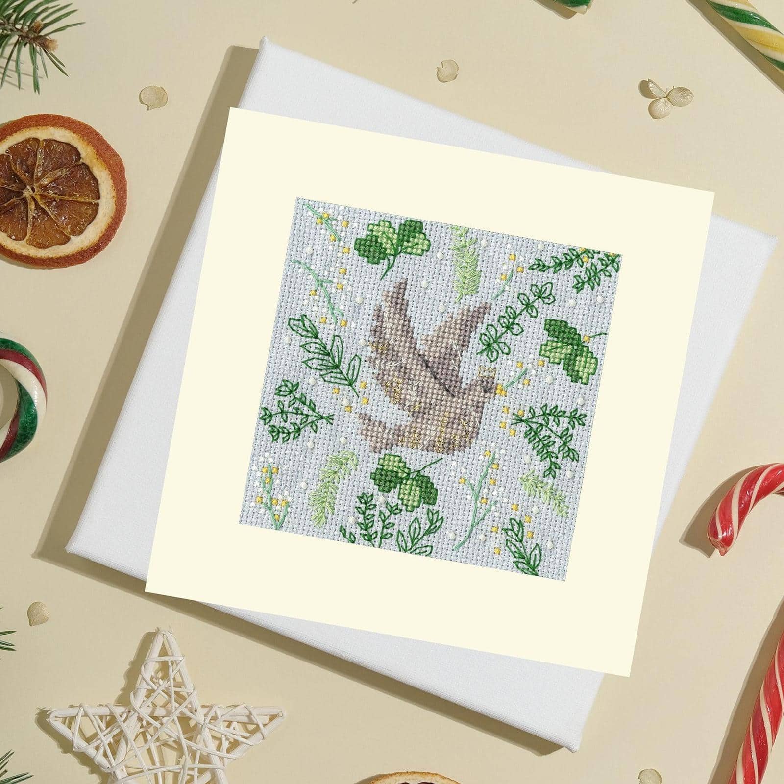 Bothy Threads Scandi Dove Counted Cross Stitch Kit