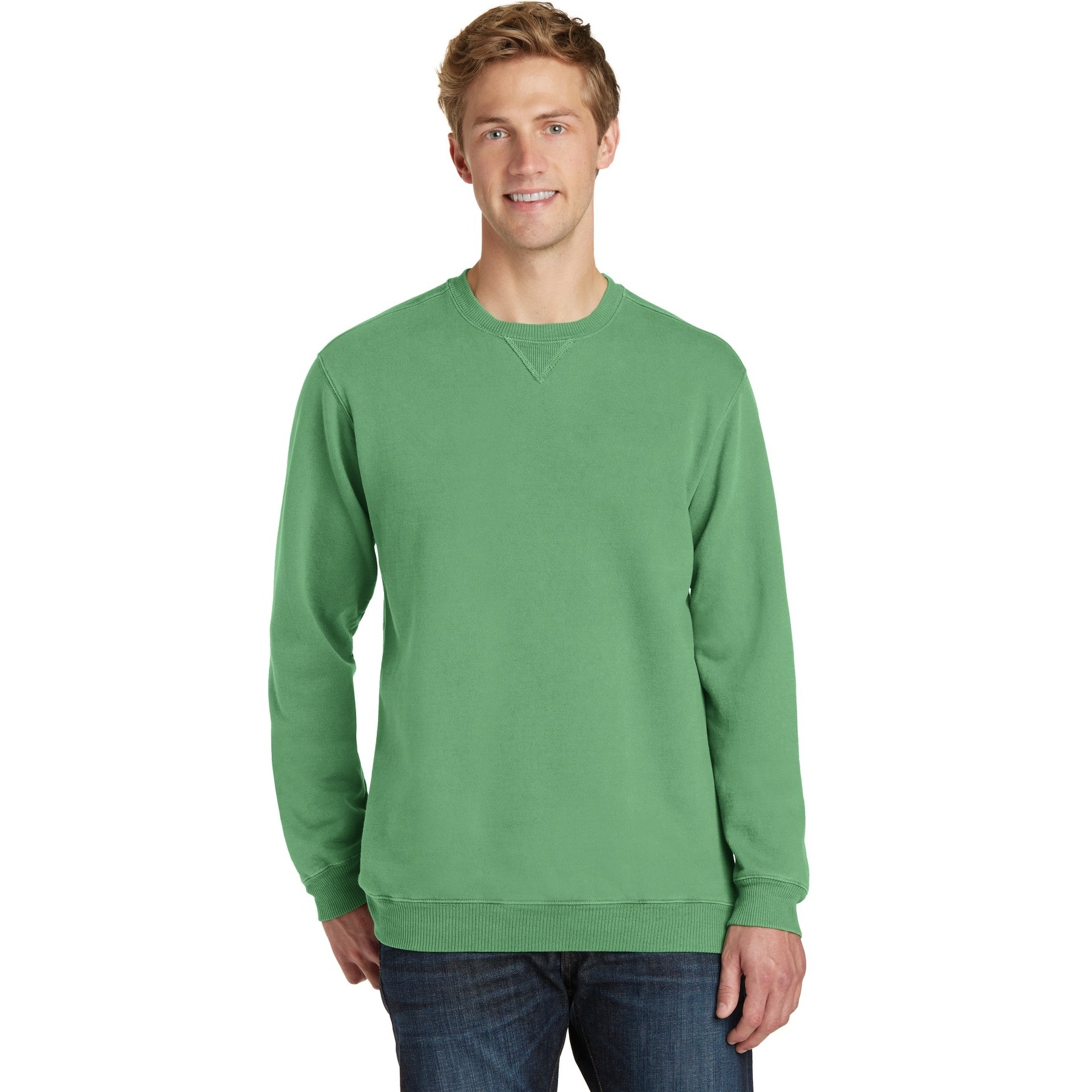 Port & Company® Beach Wash® Garment-Dyed Sweatshirt