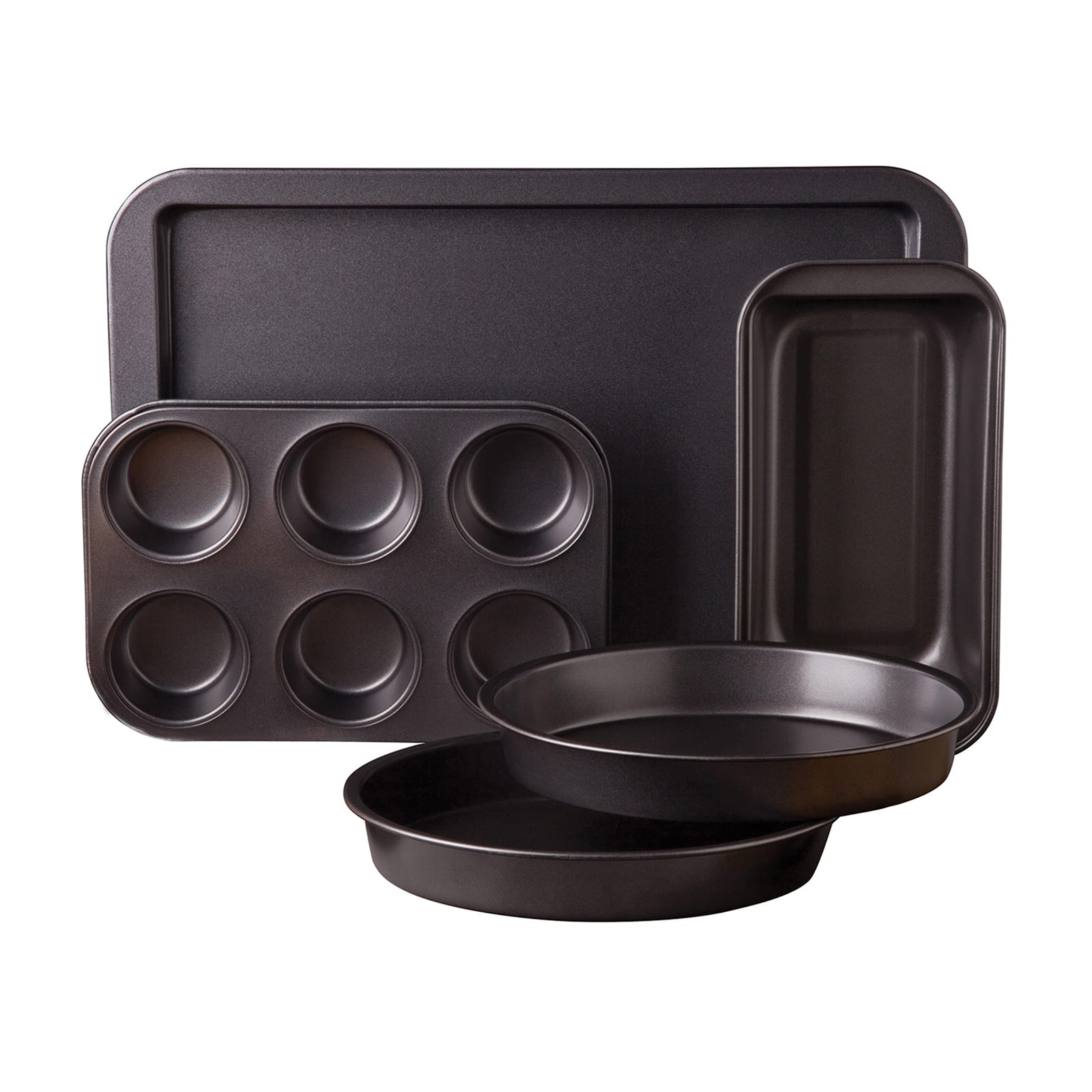 Sunbeam Love-to-Bake 5-Piece Xylan Nonstick Carbon Steel Bakeware Set