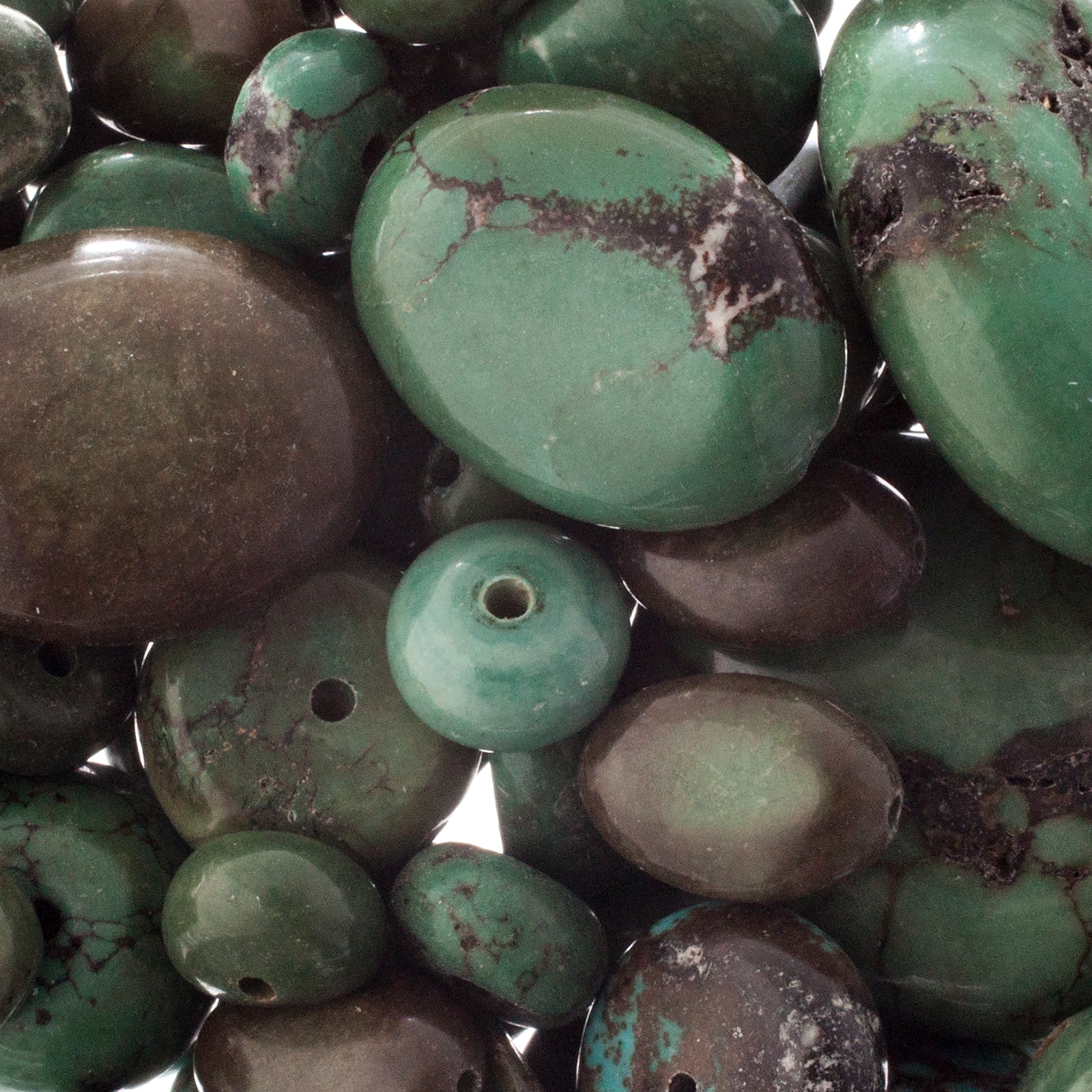 John Bead Earth's Jewels Natural Stone Bead Assortment, 100g