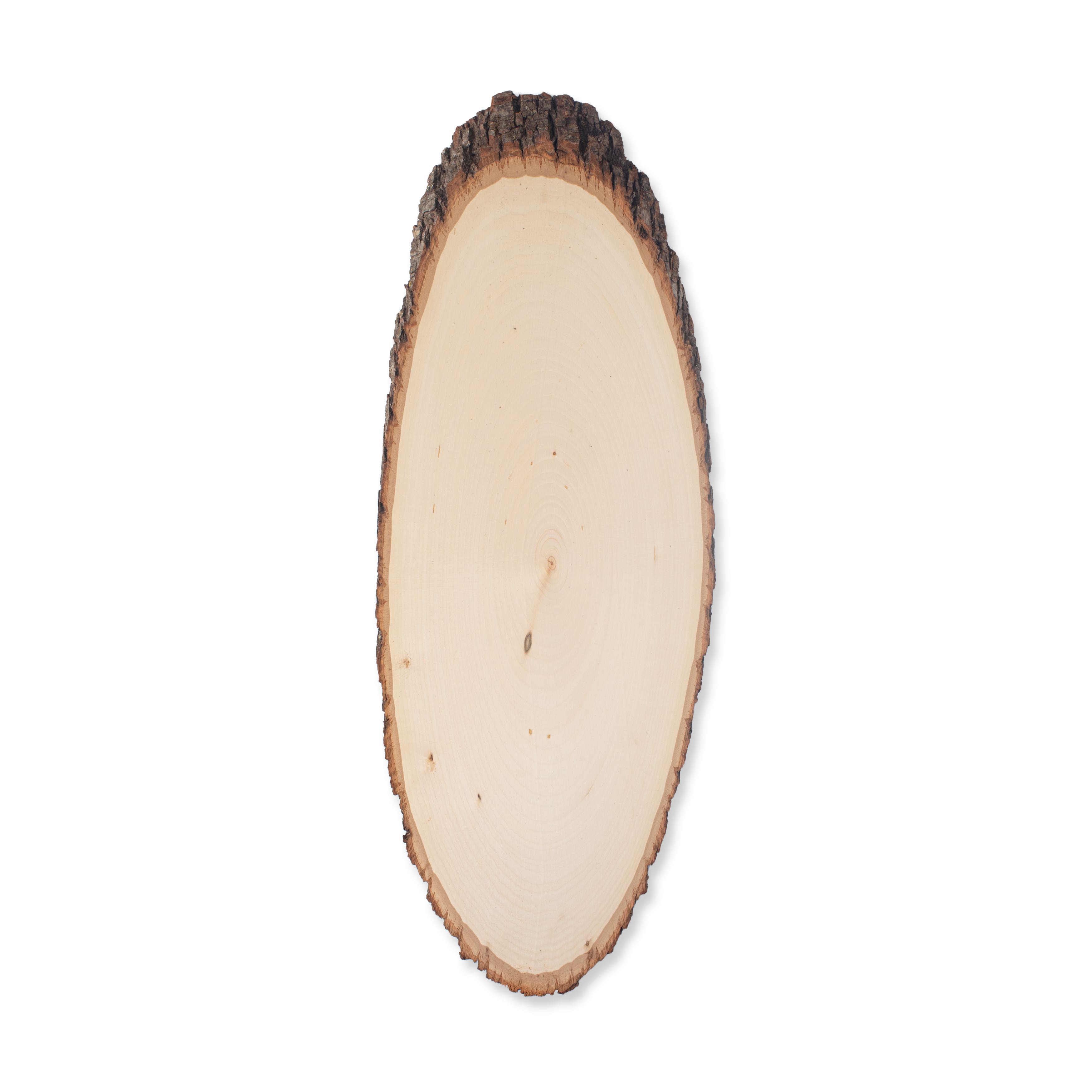6 Pack: Walnut Hollow® Elongated Basswood Country Round®