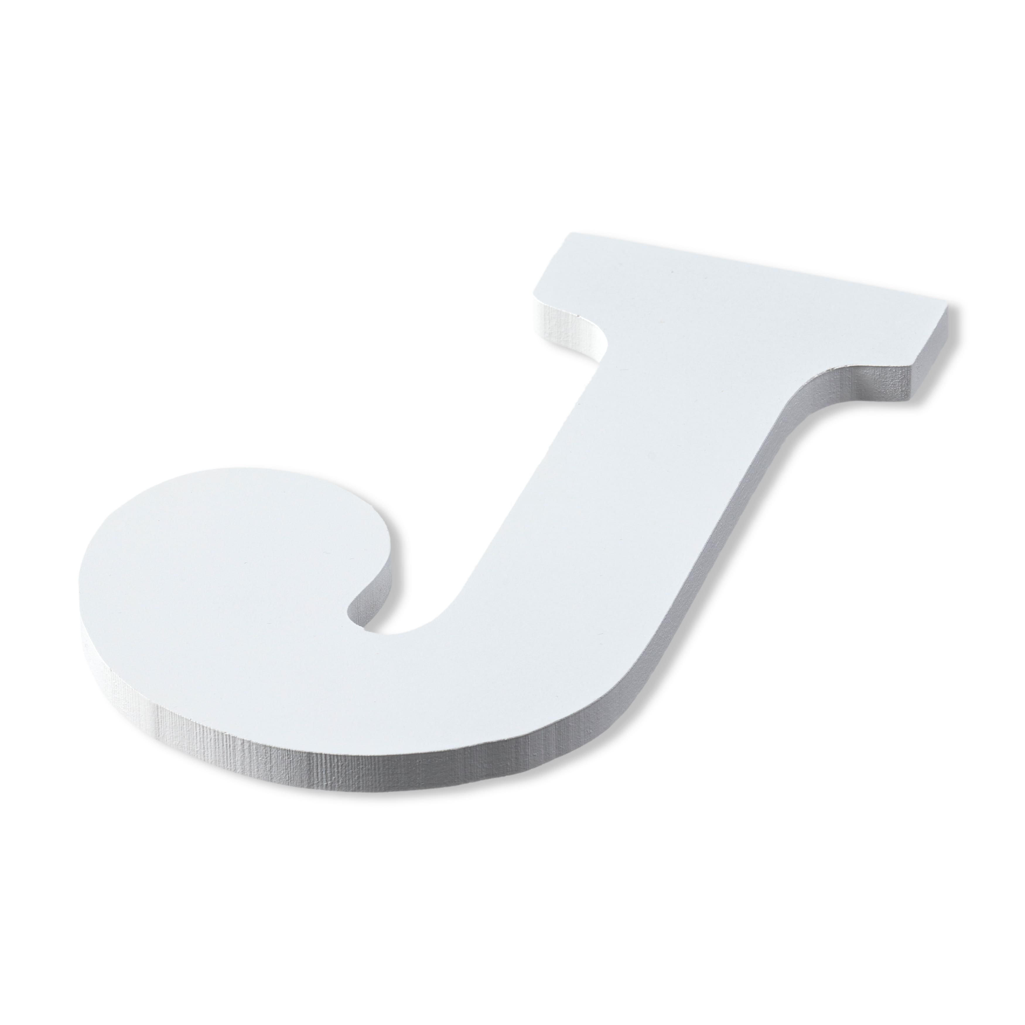 6 Pack: 9" White MDF Whimsy Letter by Make Market®