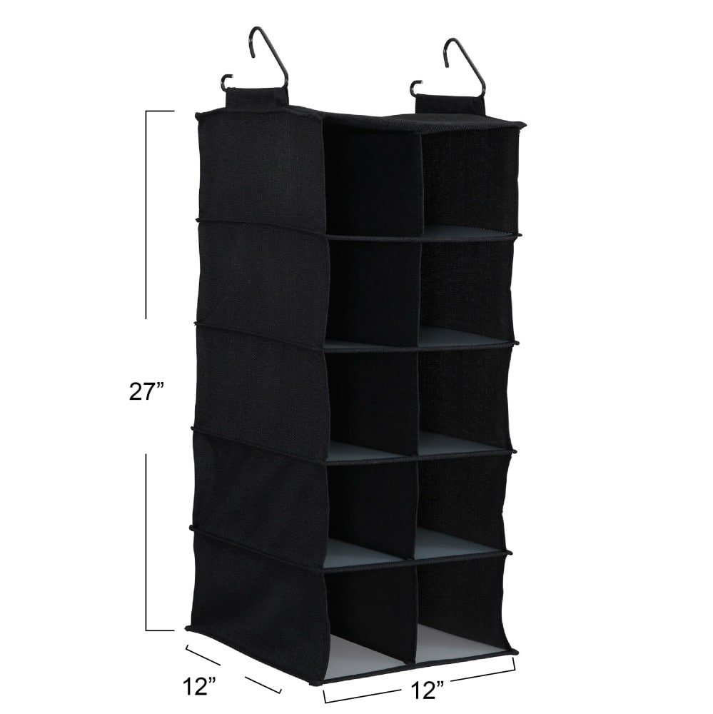 Household Essentials 10-Pocket Hanging Shoe Organizer